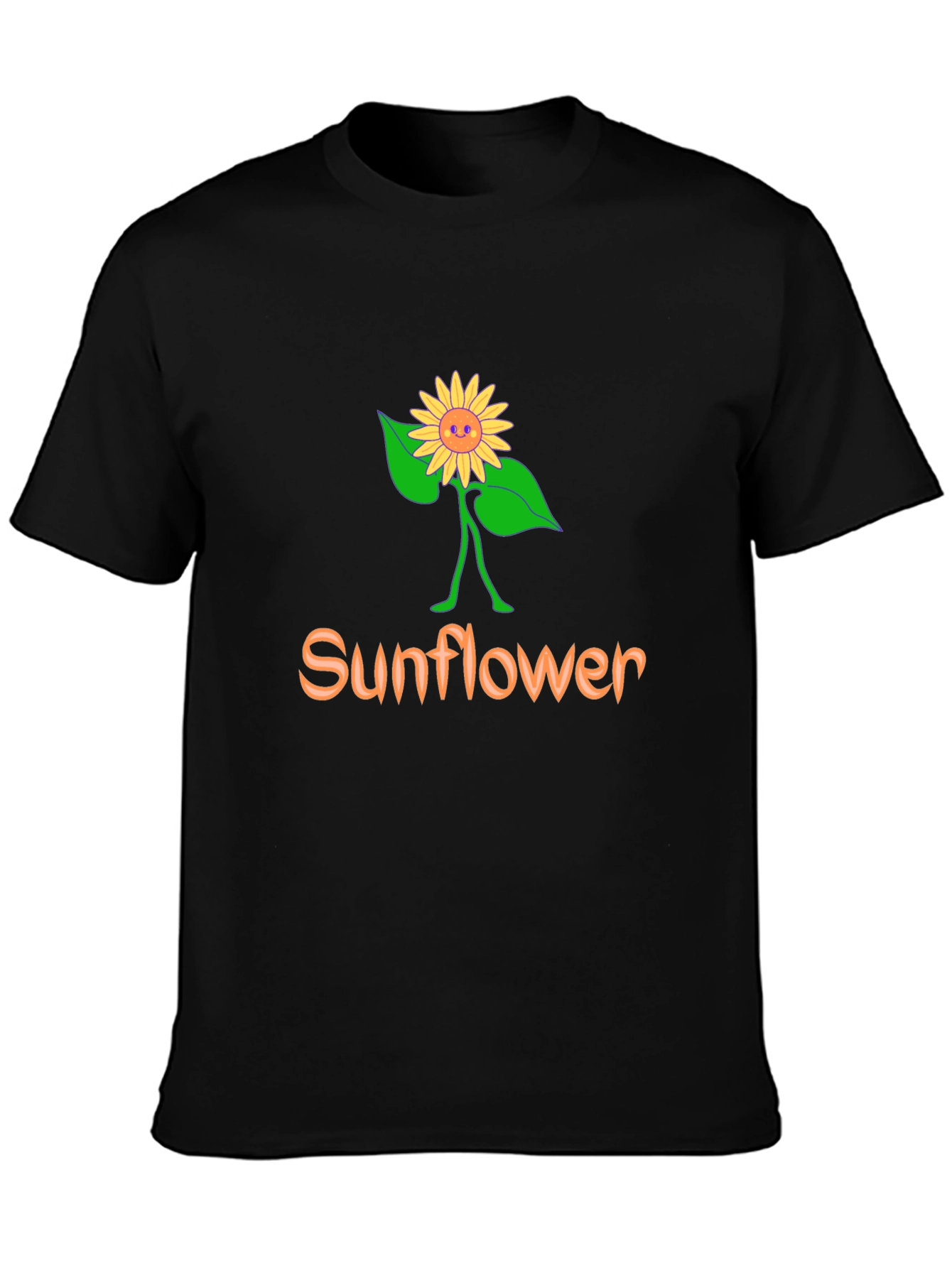 Sunflower Graphic T-Shirt - Trendy Casual Tee