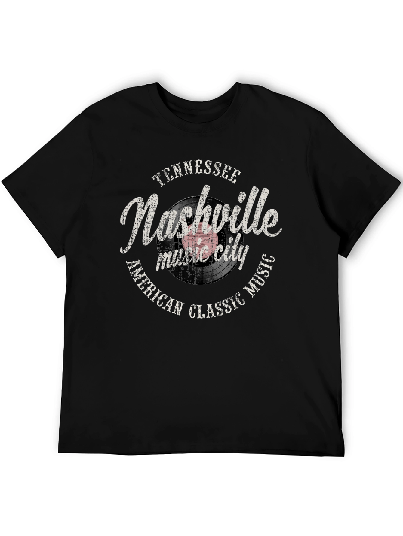 Nashville Tennessee Music City Graphic T-Shirt