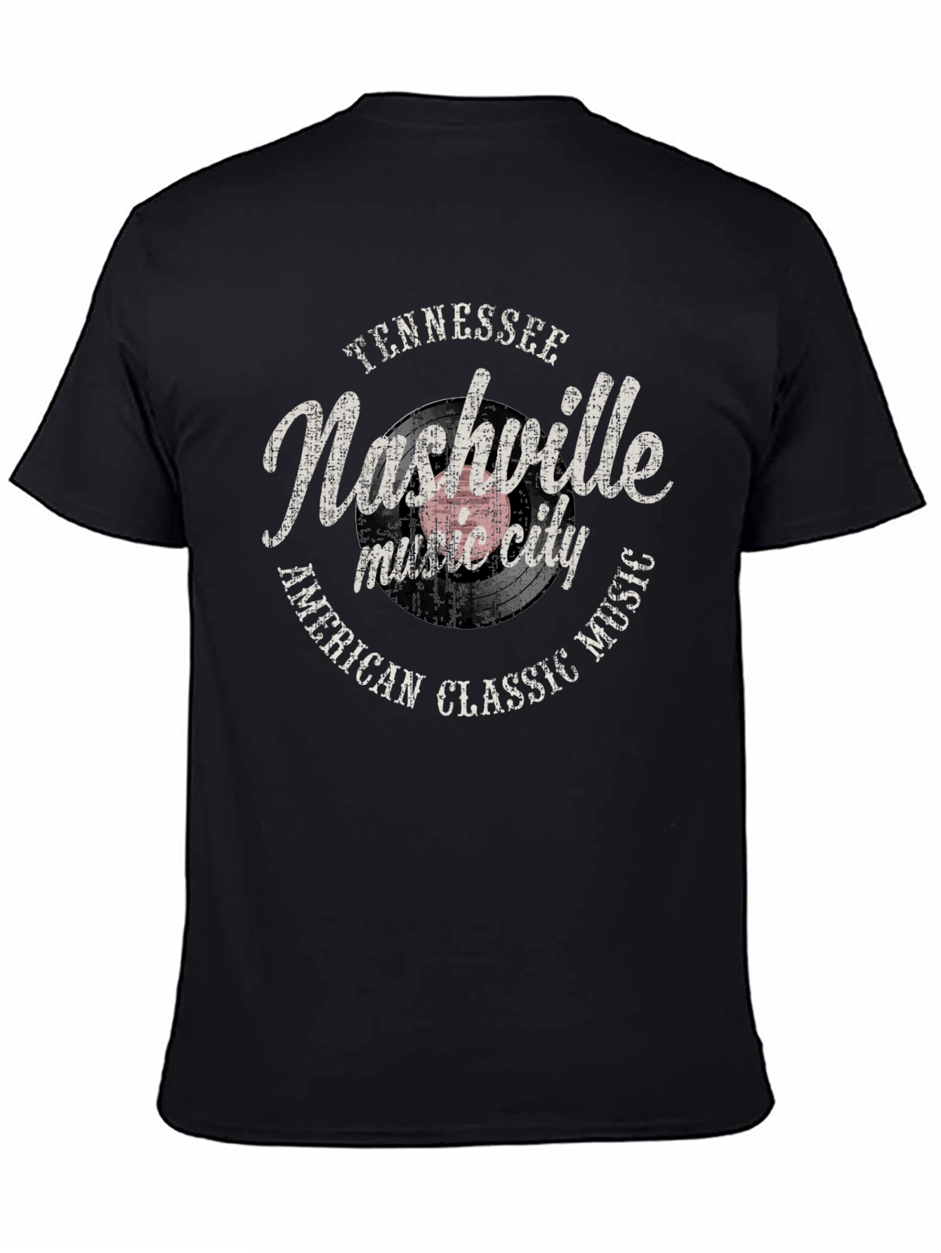 Nashville Tennessee Music City Graphic T-Shirt