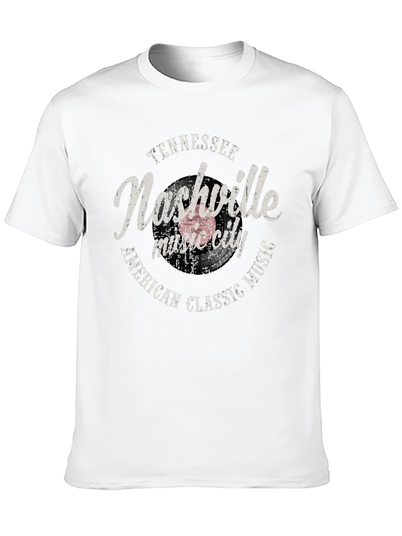 Nashville Tennessee Music City Graphic T-Shirt