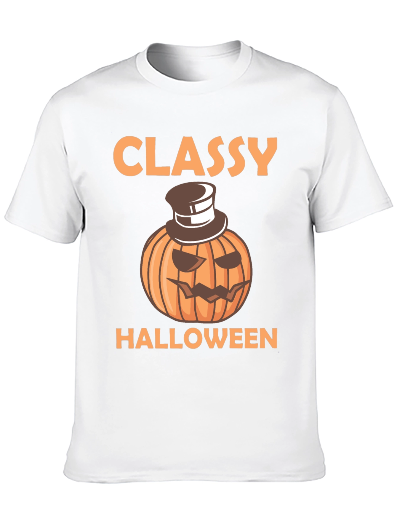 Classy Halloween Pumpkin T-Shirt