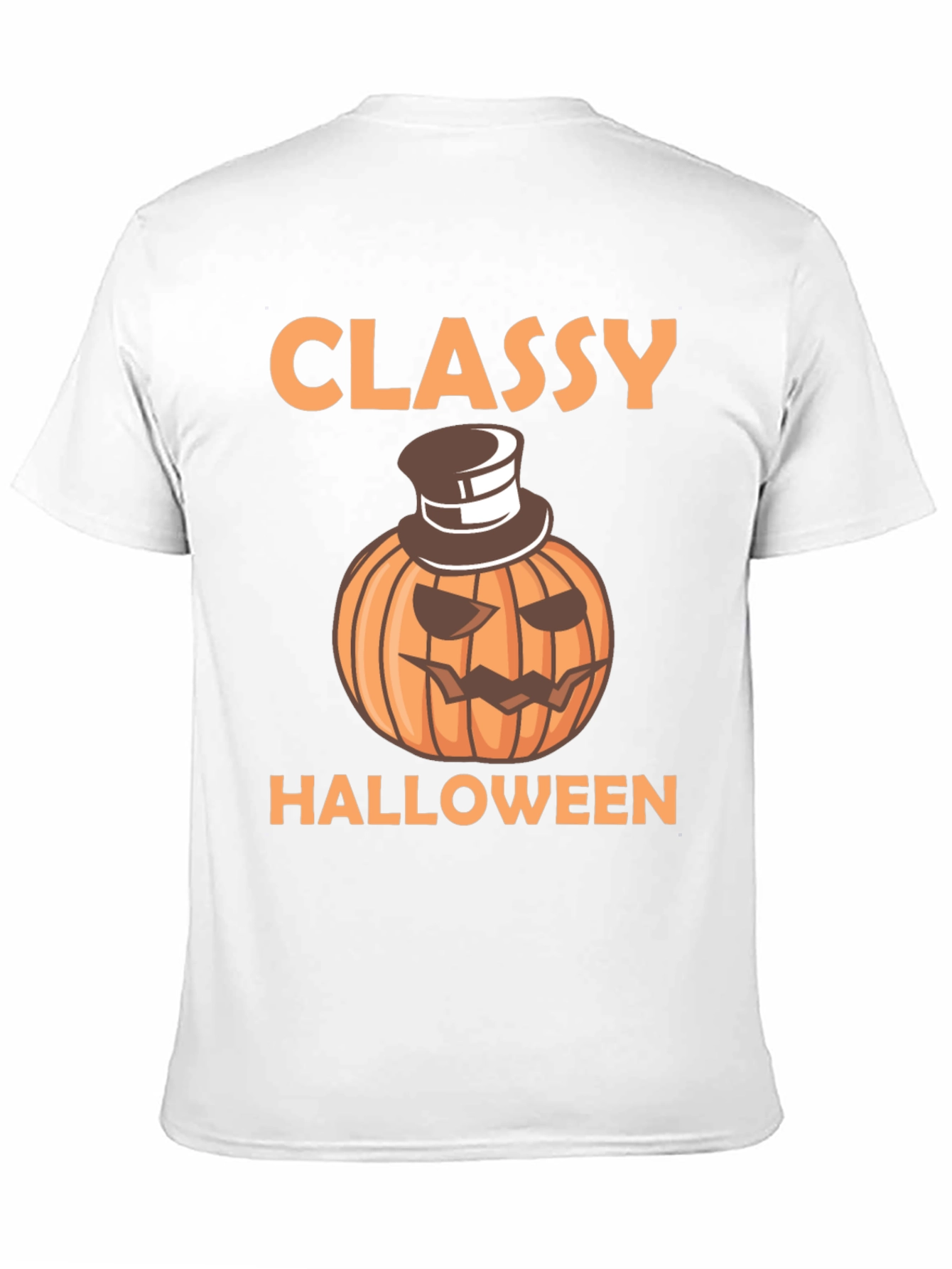Classy Halloween Pumpkin T-Shirt