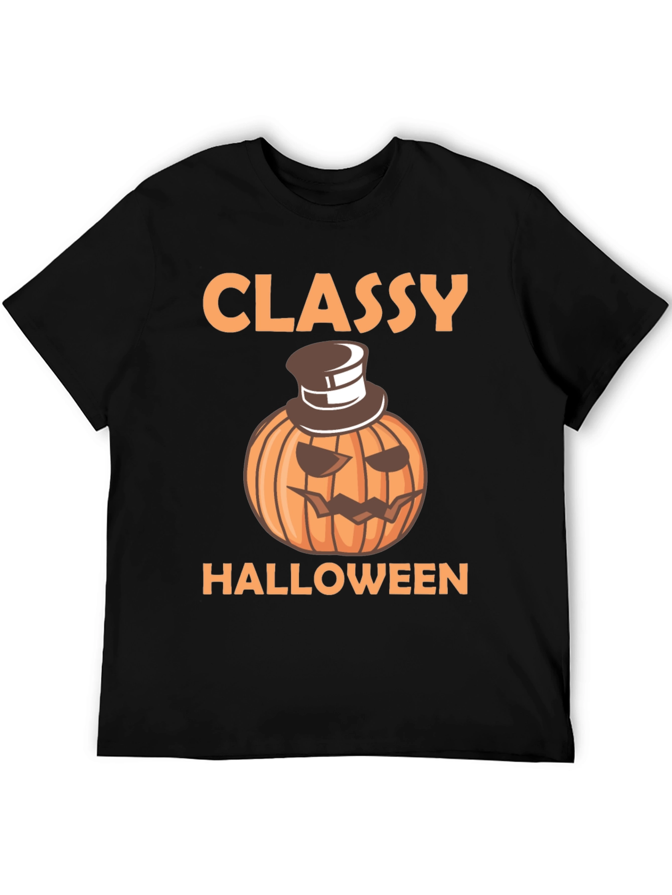 Classy Halloween Pumpkin T-Shirt