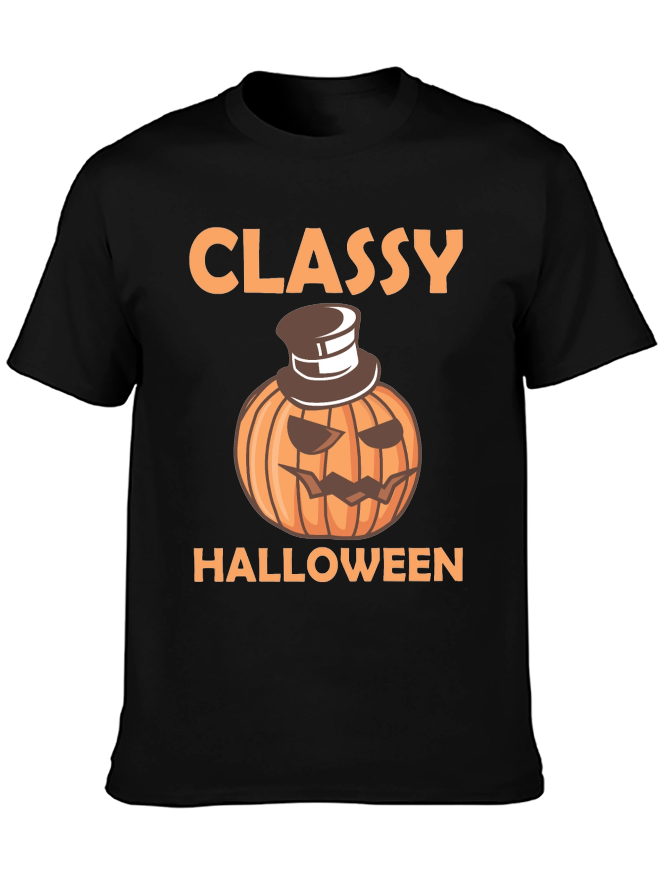 Classy Halloween Pumpkin T-Shirt