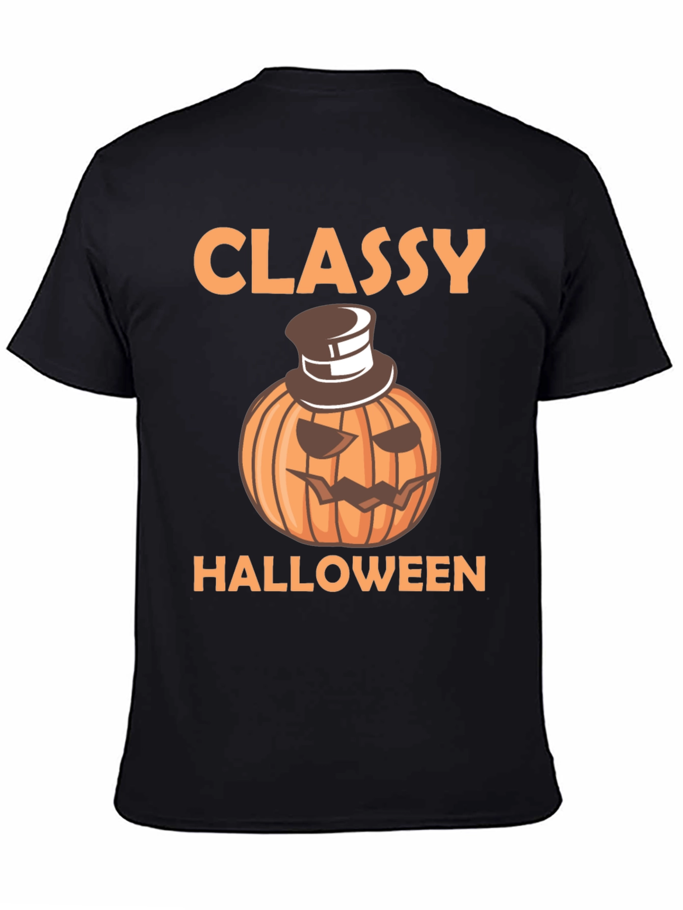 Classy Halloween Pumpkin T-Shirt