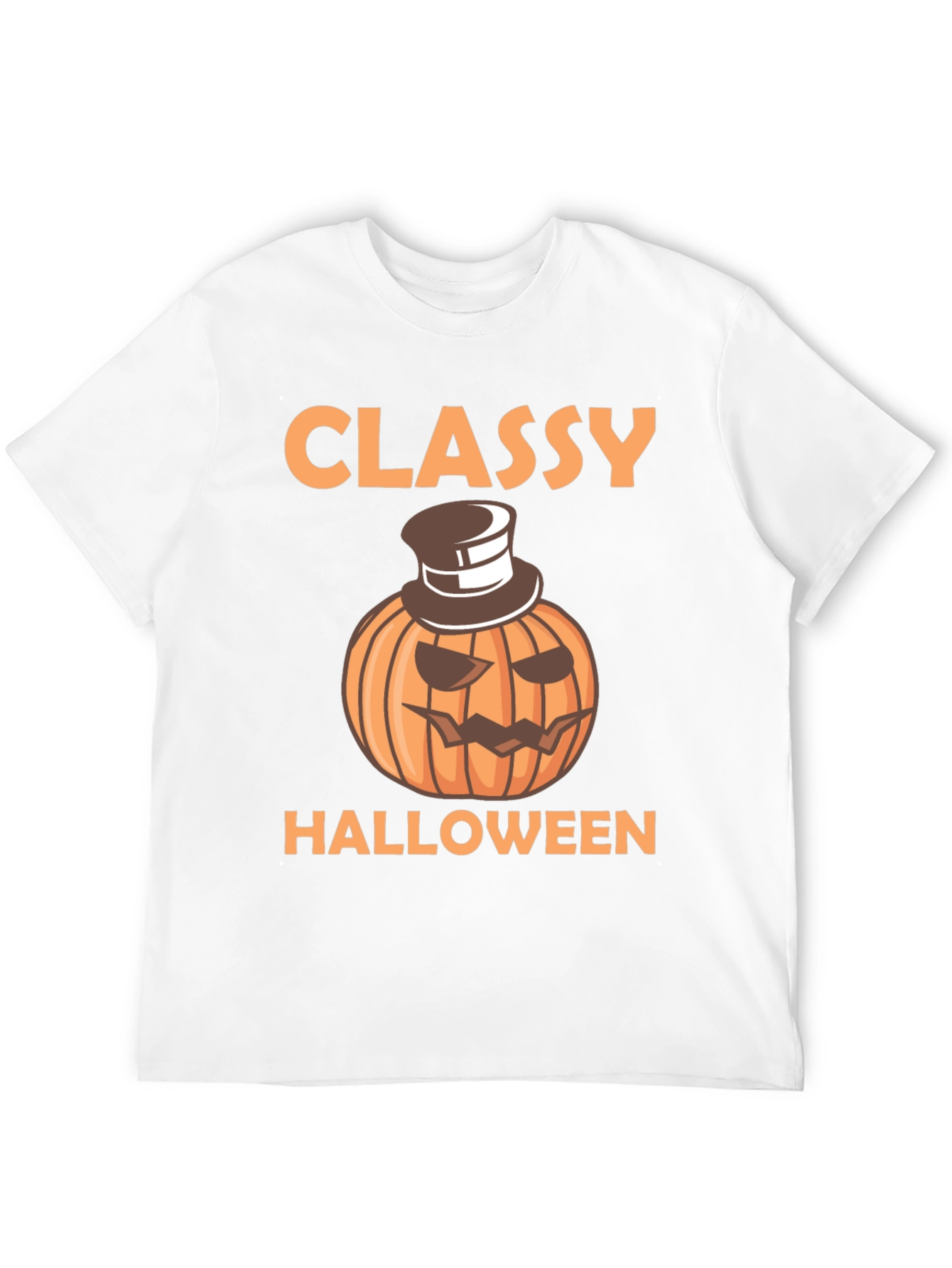 Classy Halloween Pumpkin T-Shirt