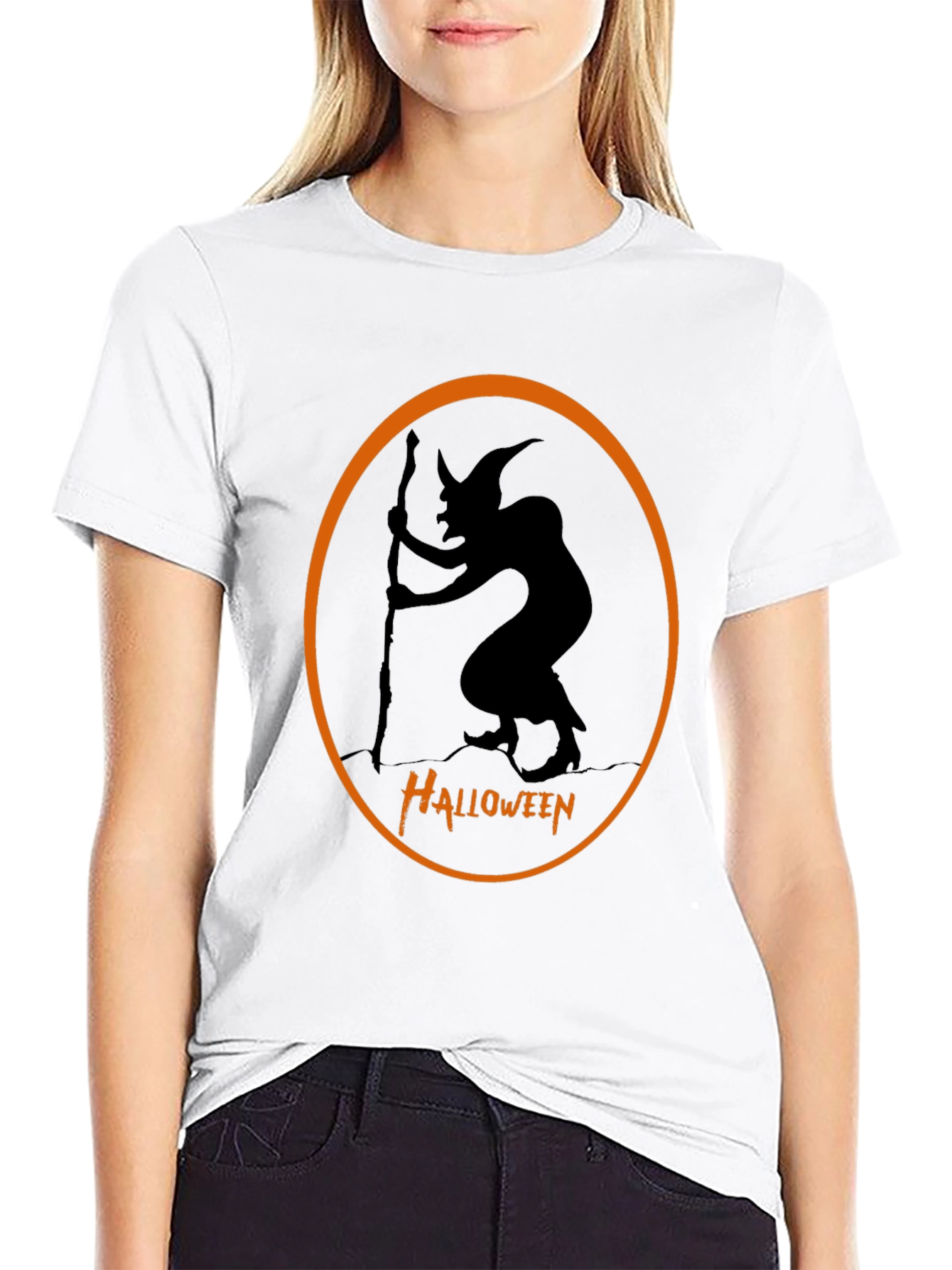 Halloween Witch T-Shirt - Spooky Season Apparel