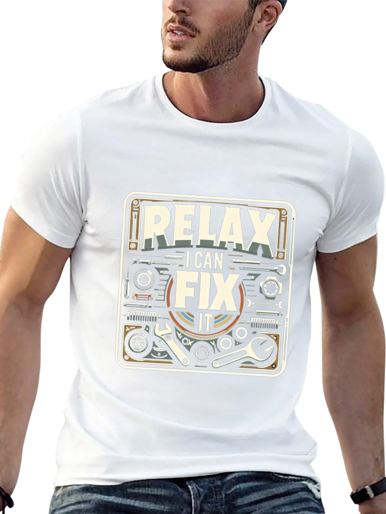 Relax I Can Fix It T-Shirt - Mechanic Gift