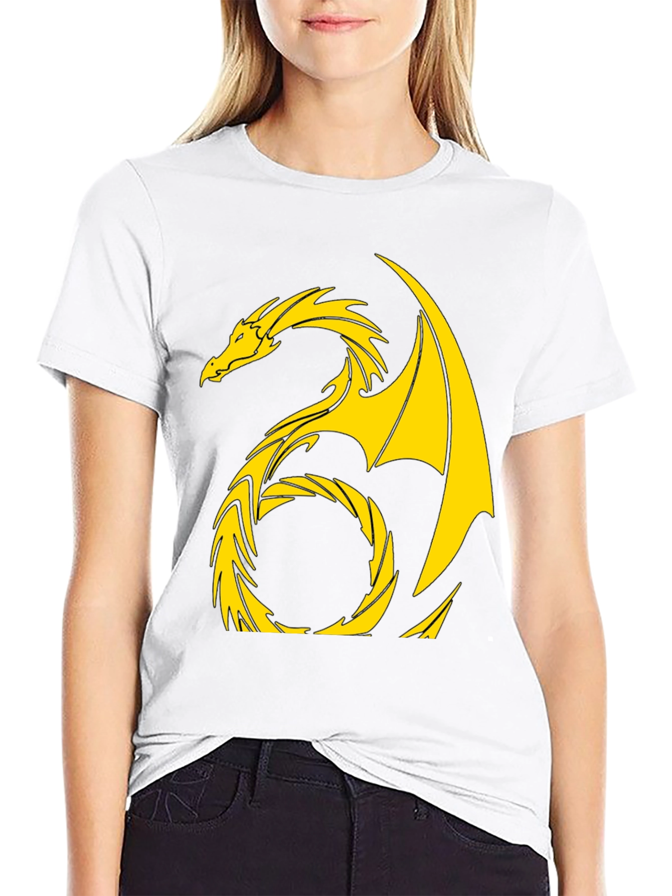 Dragon Graphic Black T-Shirt
