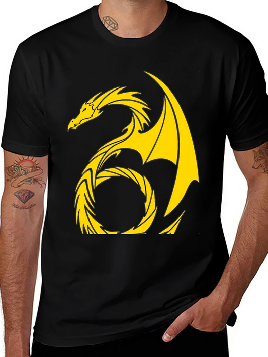Dragon Graphic Black T-Shirt