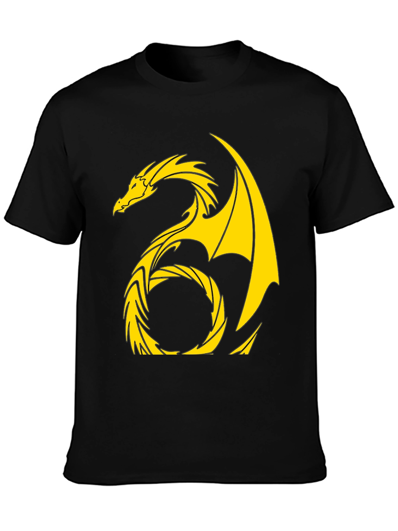Dragon Graphic Black T-Shirt