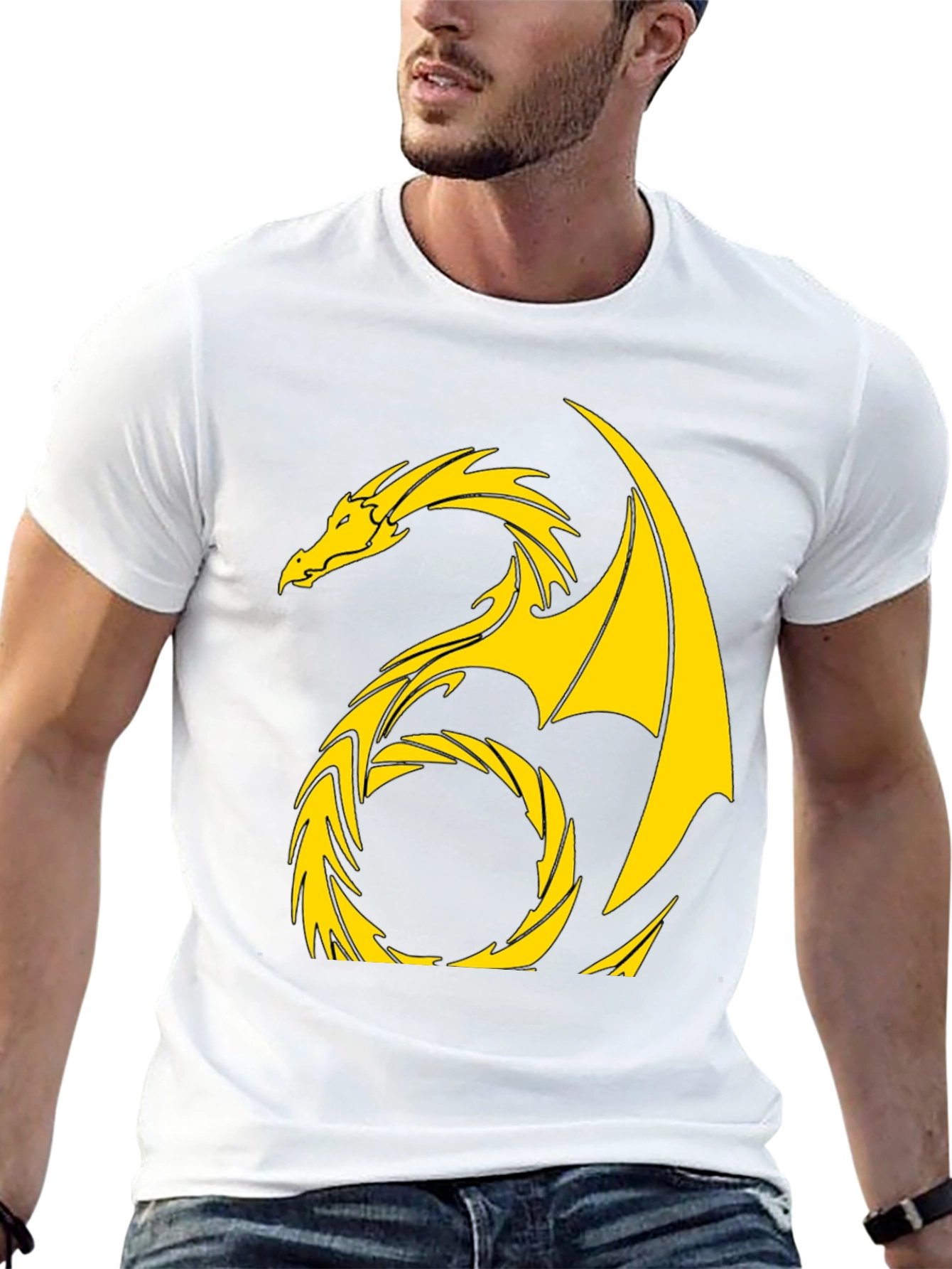 Dragon Graphic Black T-Shirt