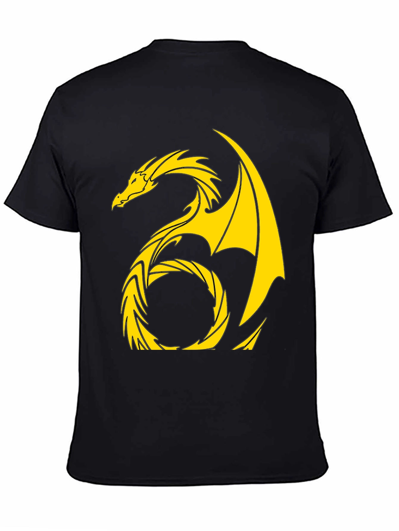 Dragon Graphic Black T-Shirt