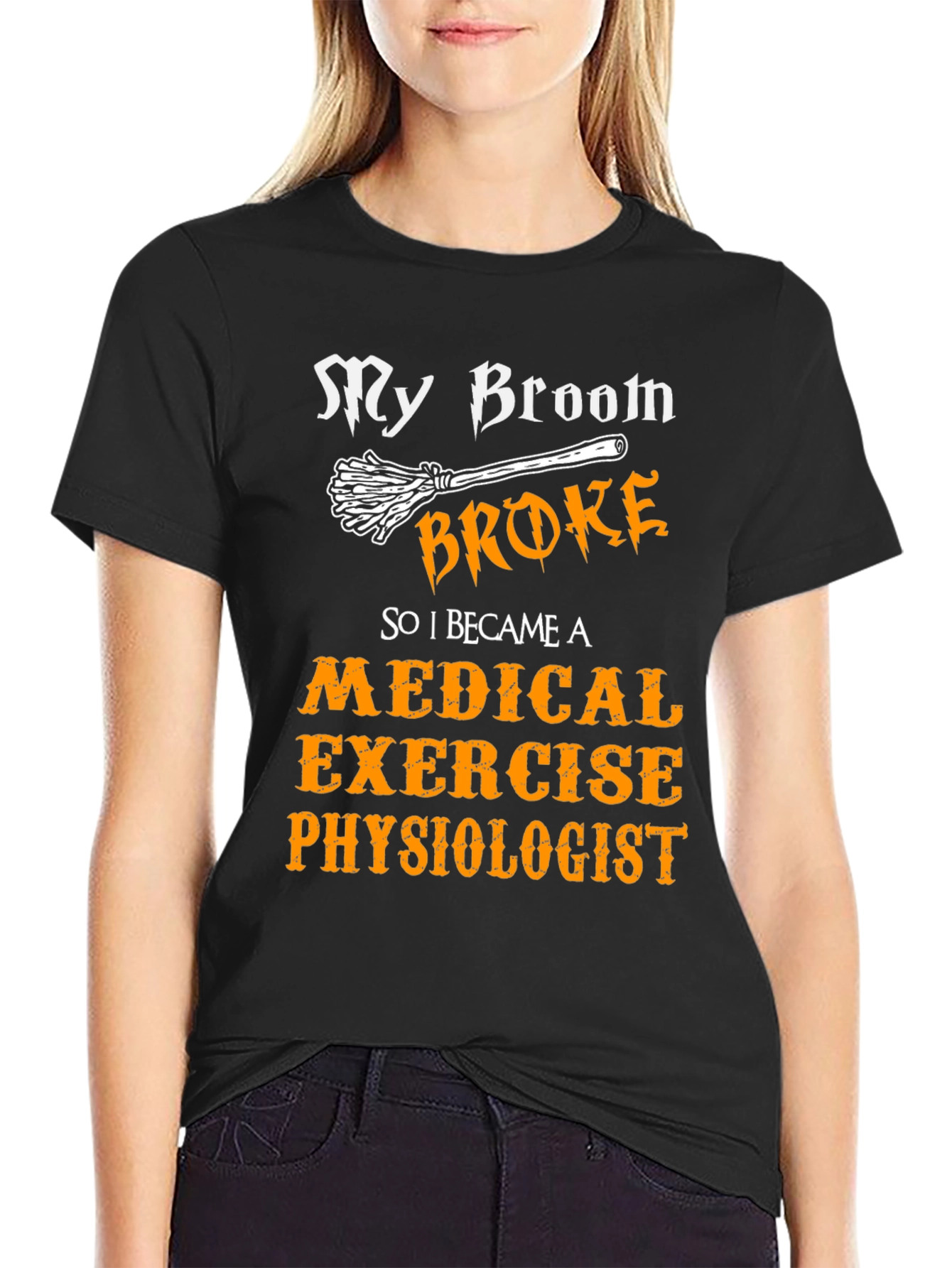 Funny Medical Exercise Physiologist Halloween T-Shirt