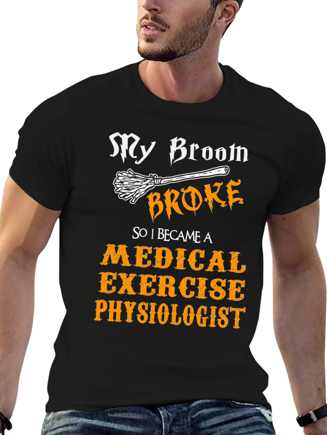 Funny Medical Exercise Physiologist Halloween T-Shirt