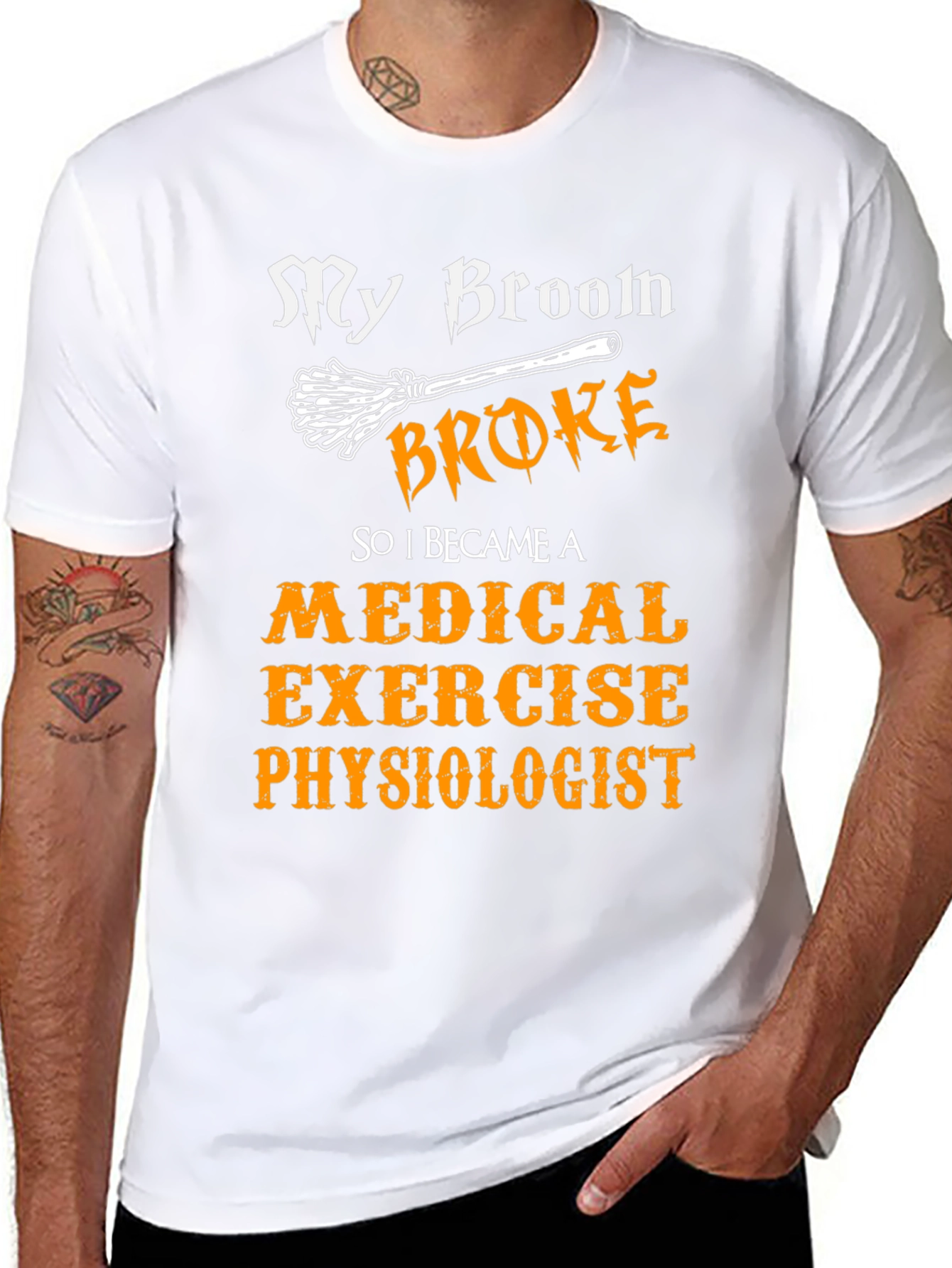 Funny Medical Exercise Physiologist Halloween T-Shirt