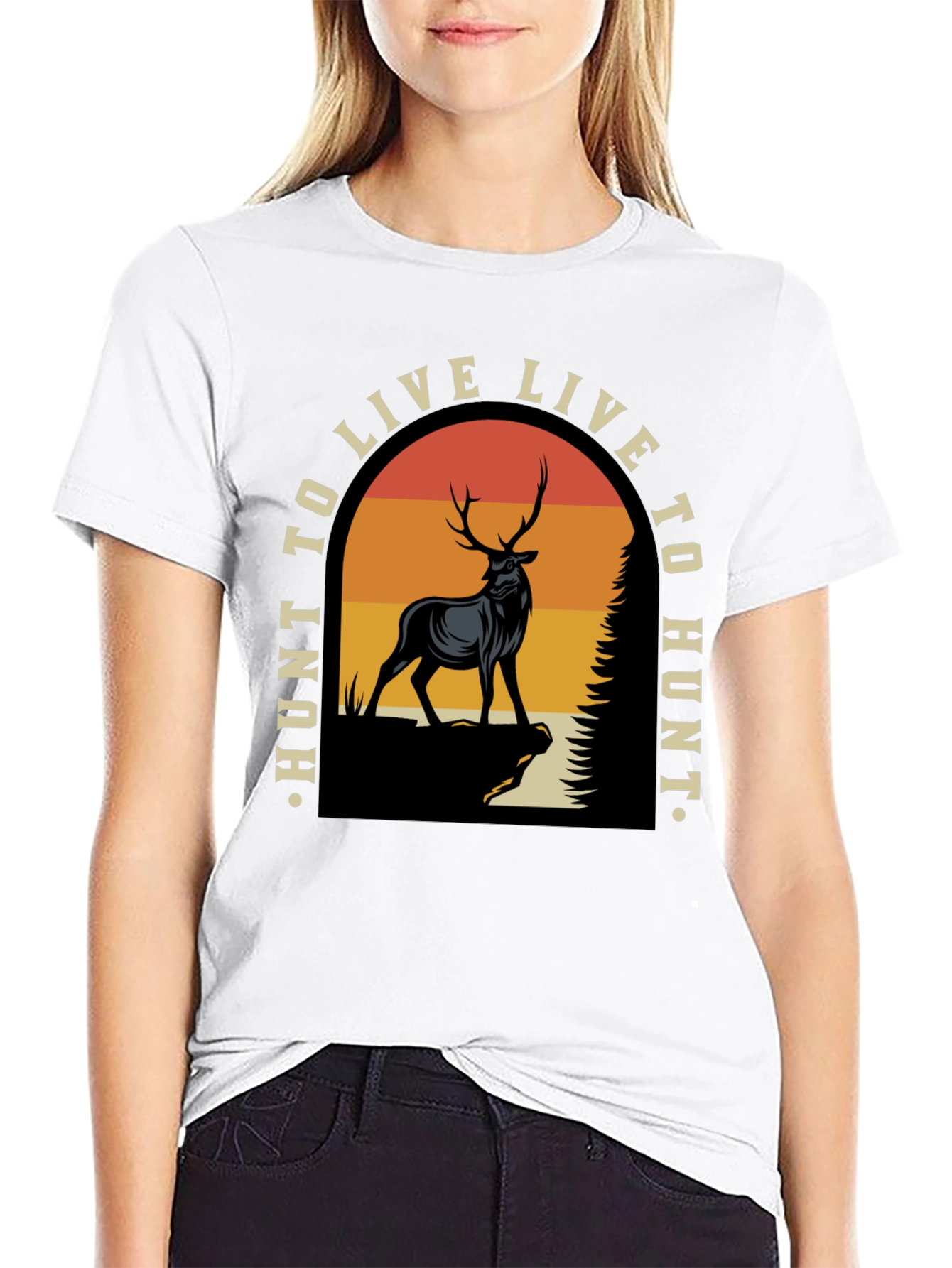 Hunt To Live Graphic Tee