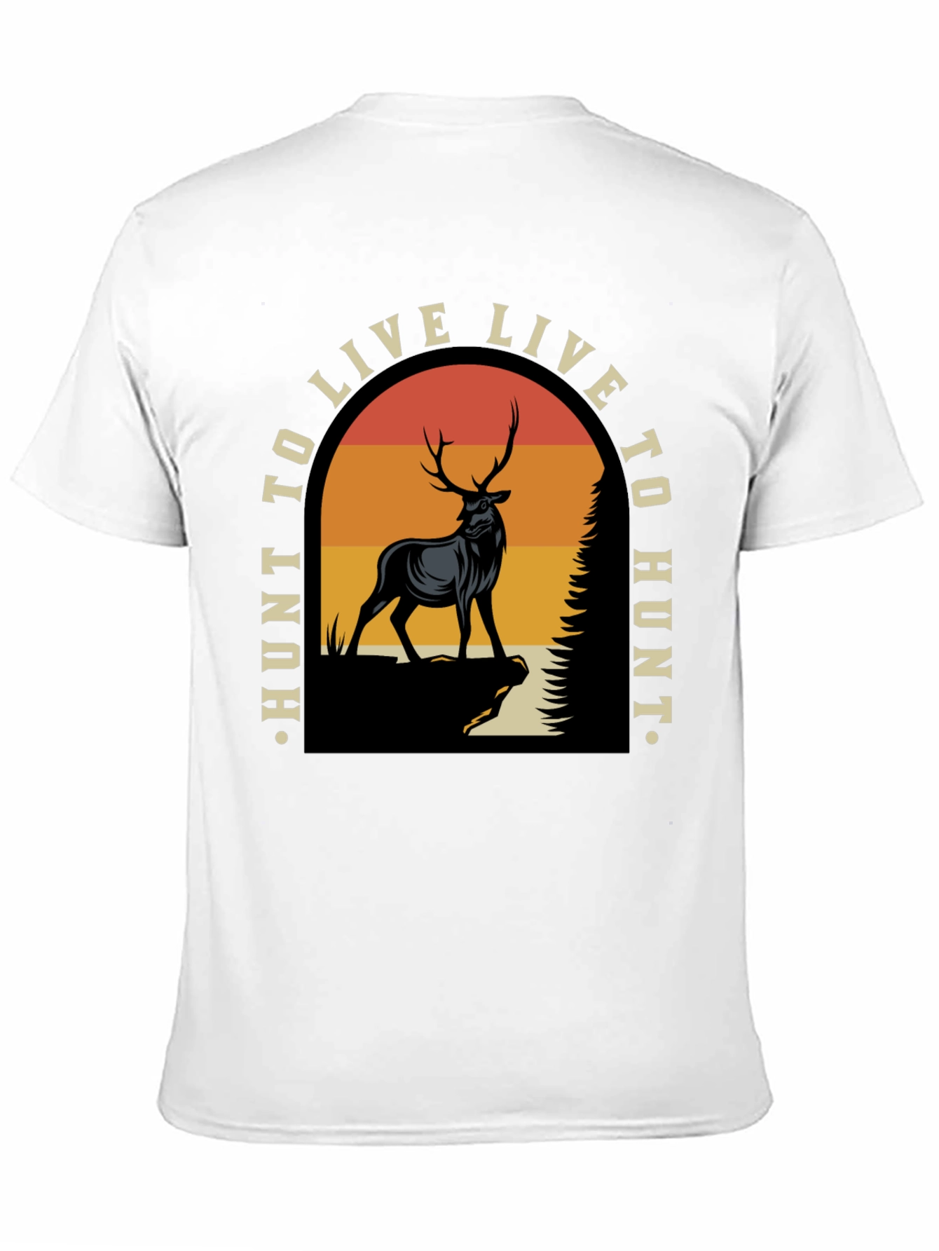 Hunt To Live Graphic Tee