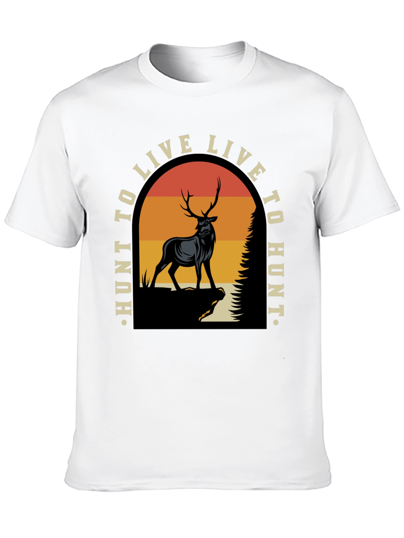 Hunt To Live Graphic Tee