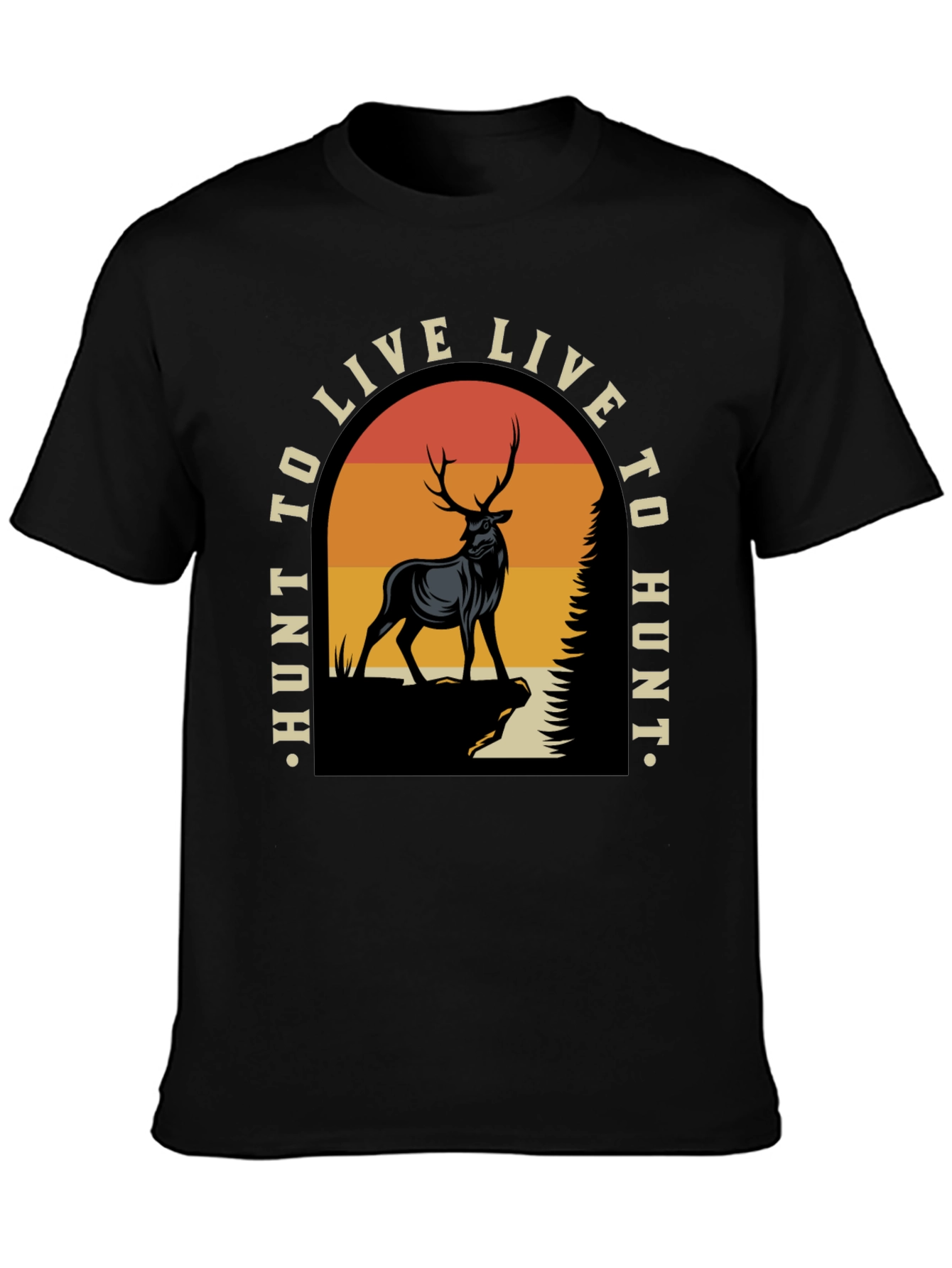 Hunt To Live Graphic Tee