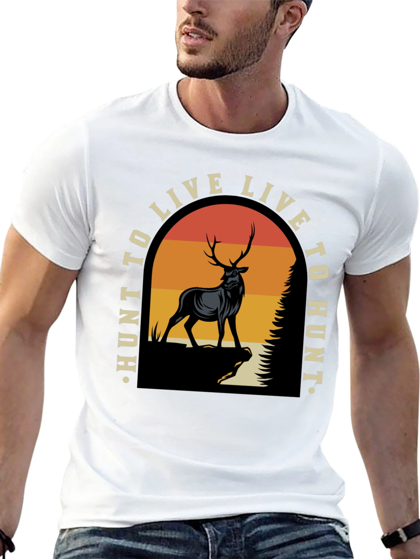 Hunt To Live Graphic Tee