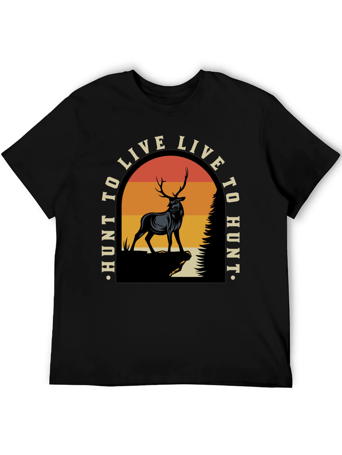 Hunt To Live Graphic Tee