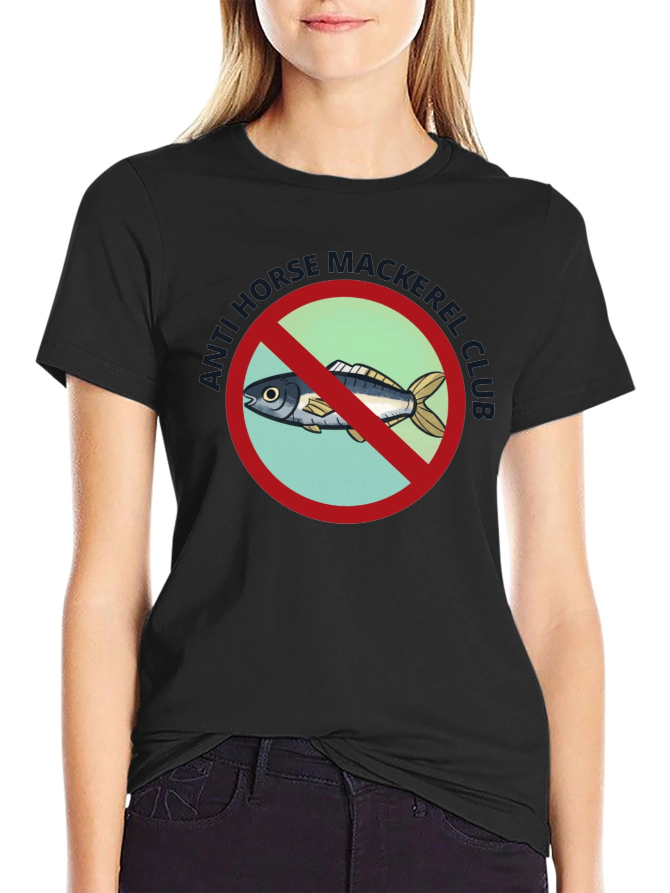 Anti-Mackerel Club Graphic T-Shirt