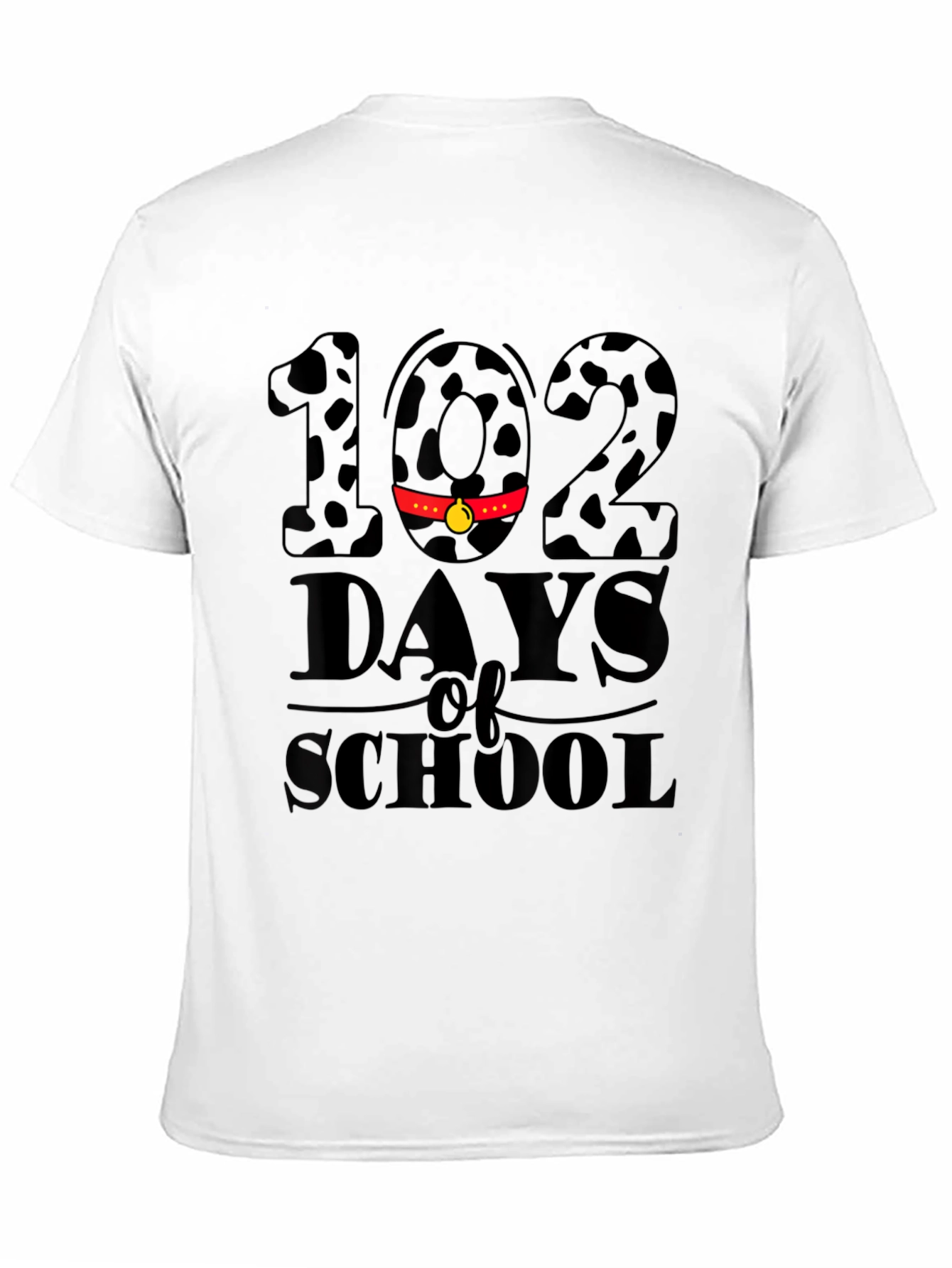 102 Days of School Dalmatian T-Shirt