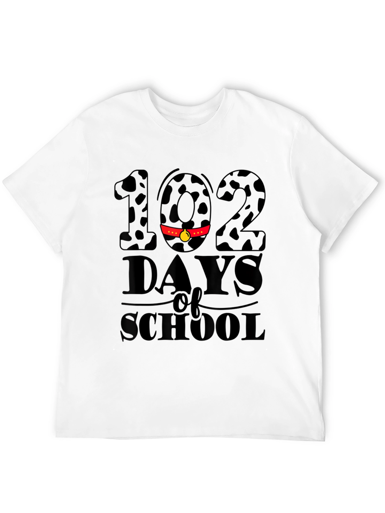102 Days of School Dalmatian T-Shirt