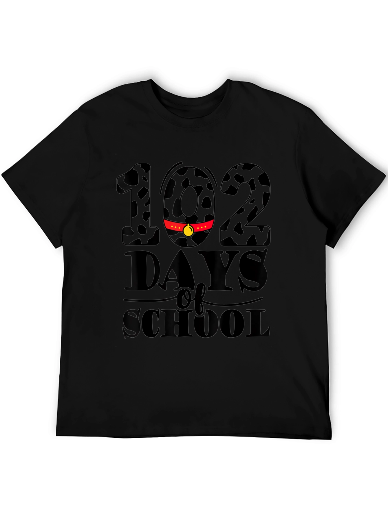 102 Days of School Dalmatian T-Shirt