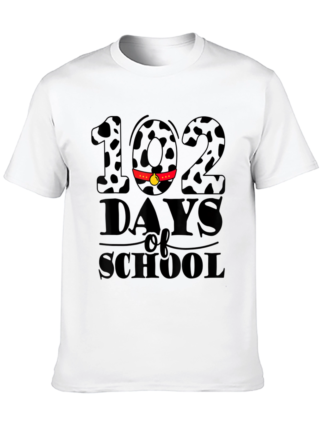 102 Days of School Dalmatian T-Shirt
