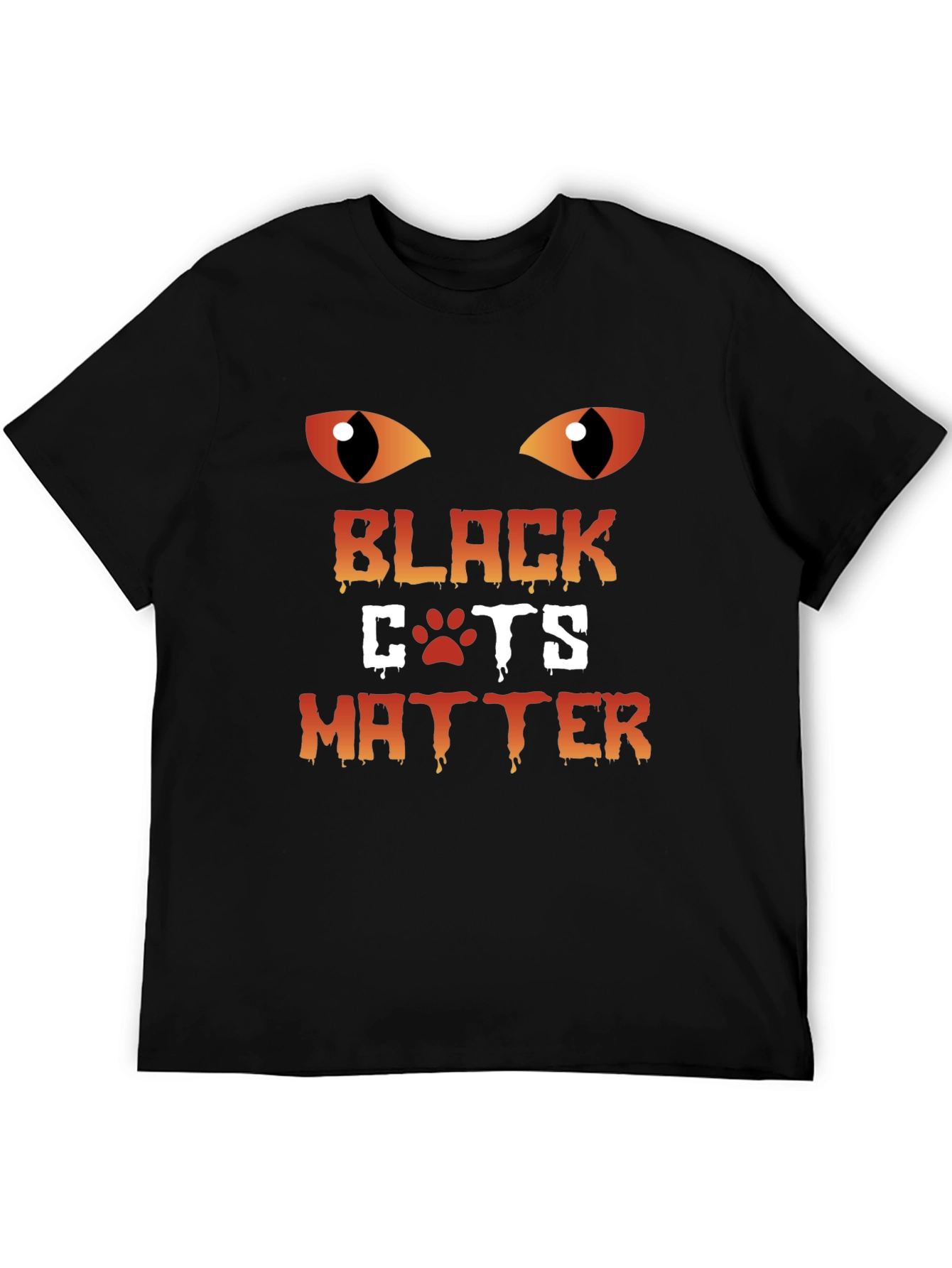Black Cats Matter Graphic T-Shirt