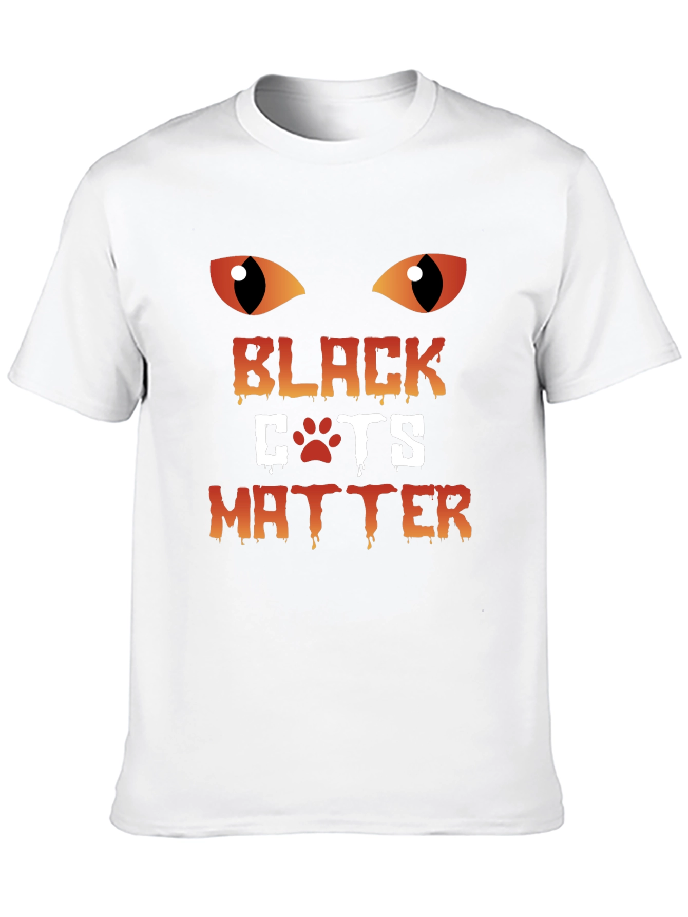 Black Cats Matter Graphic T-Shirt