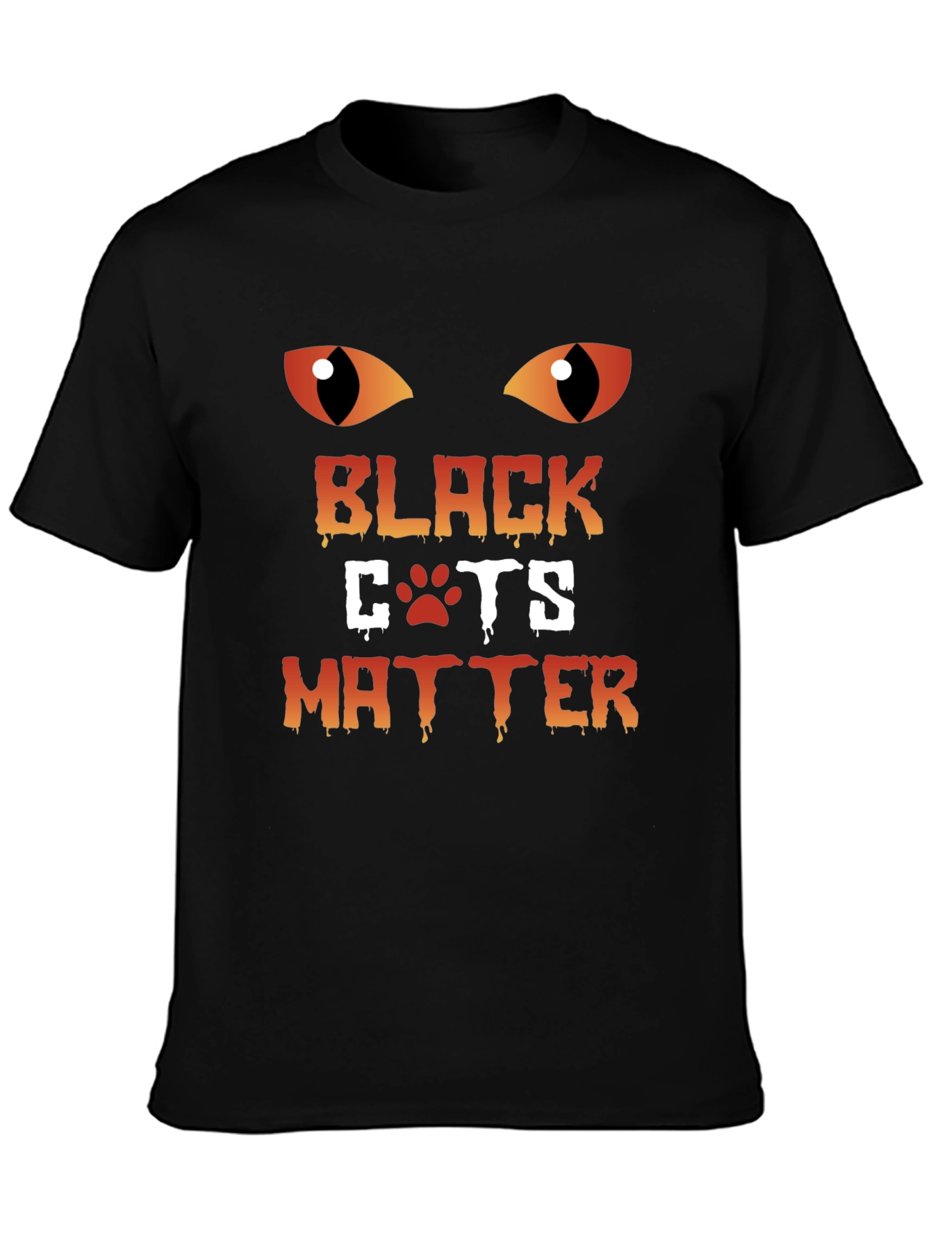 Black Cats Matter Graphic T-Shirt