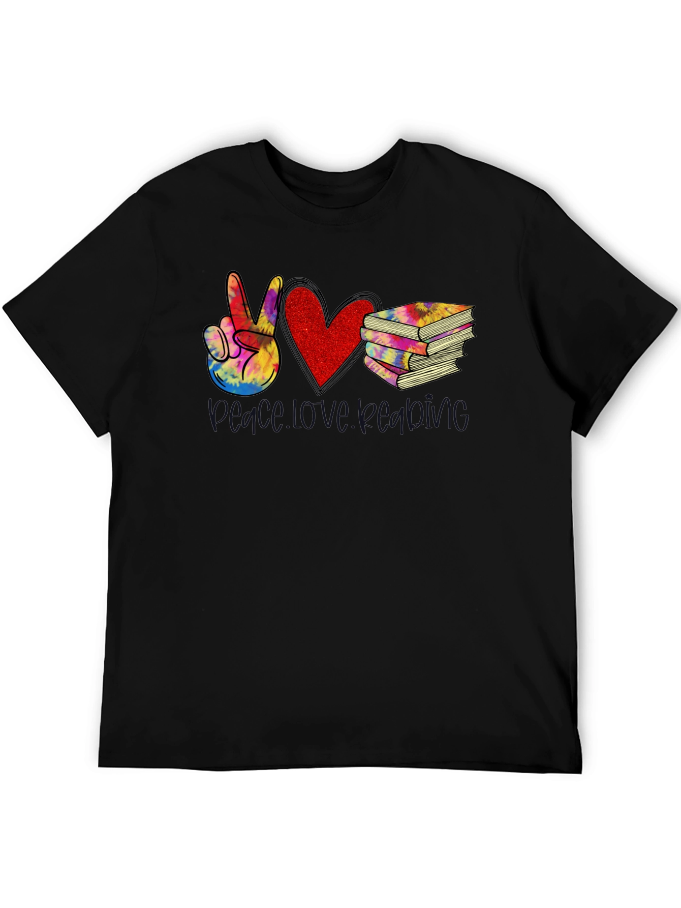 Peace Love Reading T-Shirt