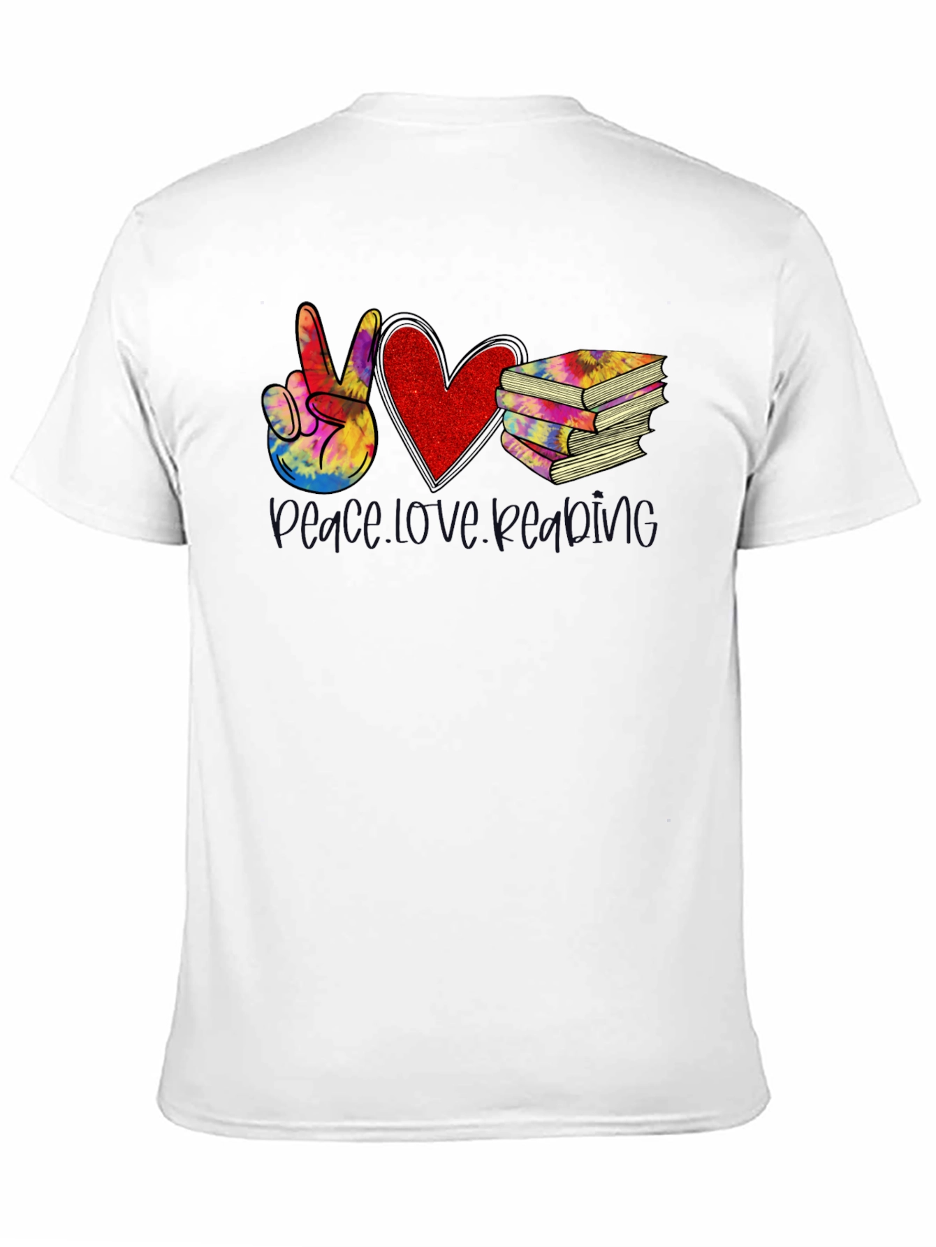 Peace Love Reading T-Shirt