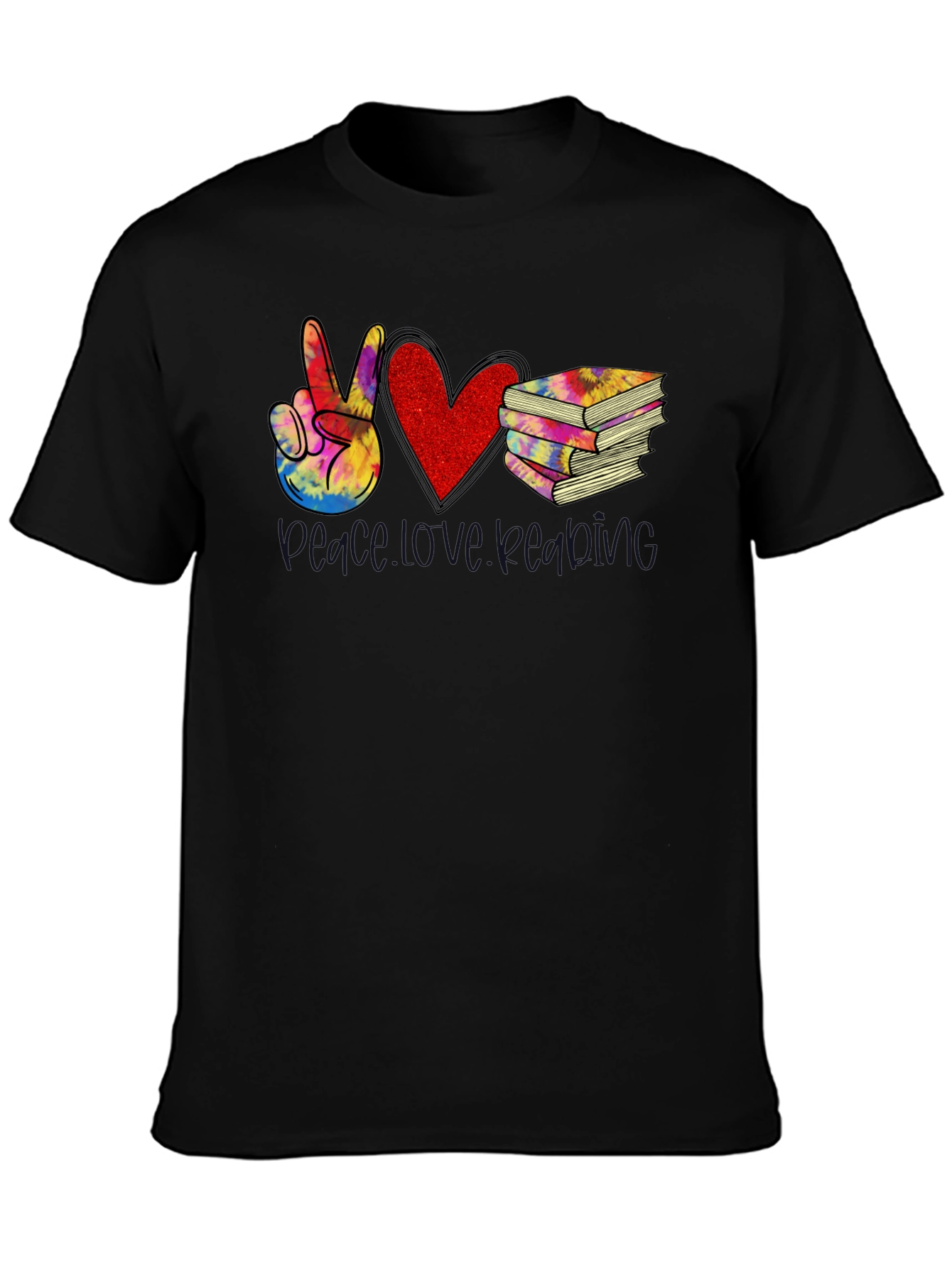 Peace Love Reading T-Shirt