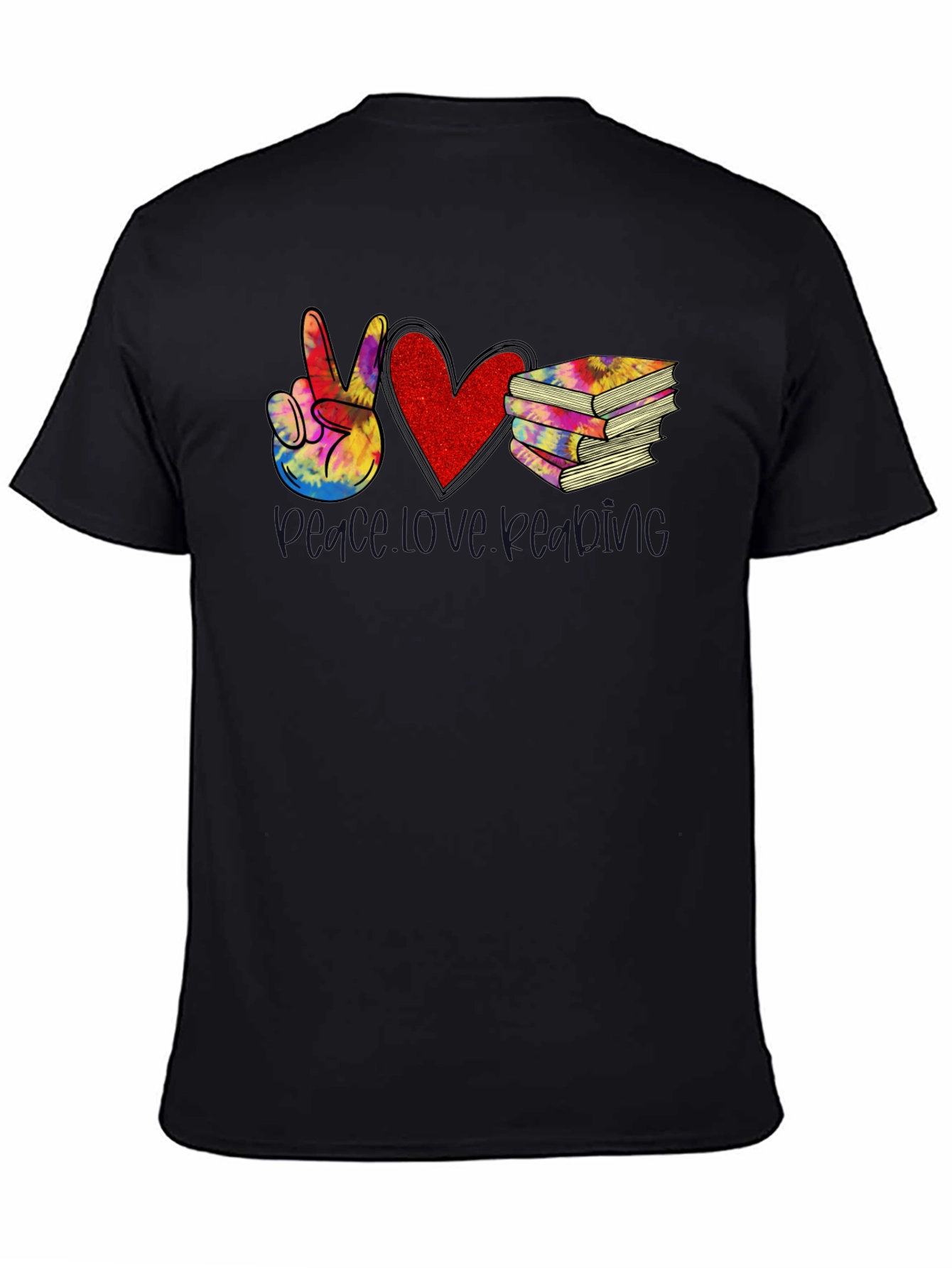 Peace Love Reading T-Shirt
