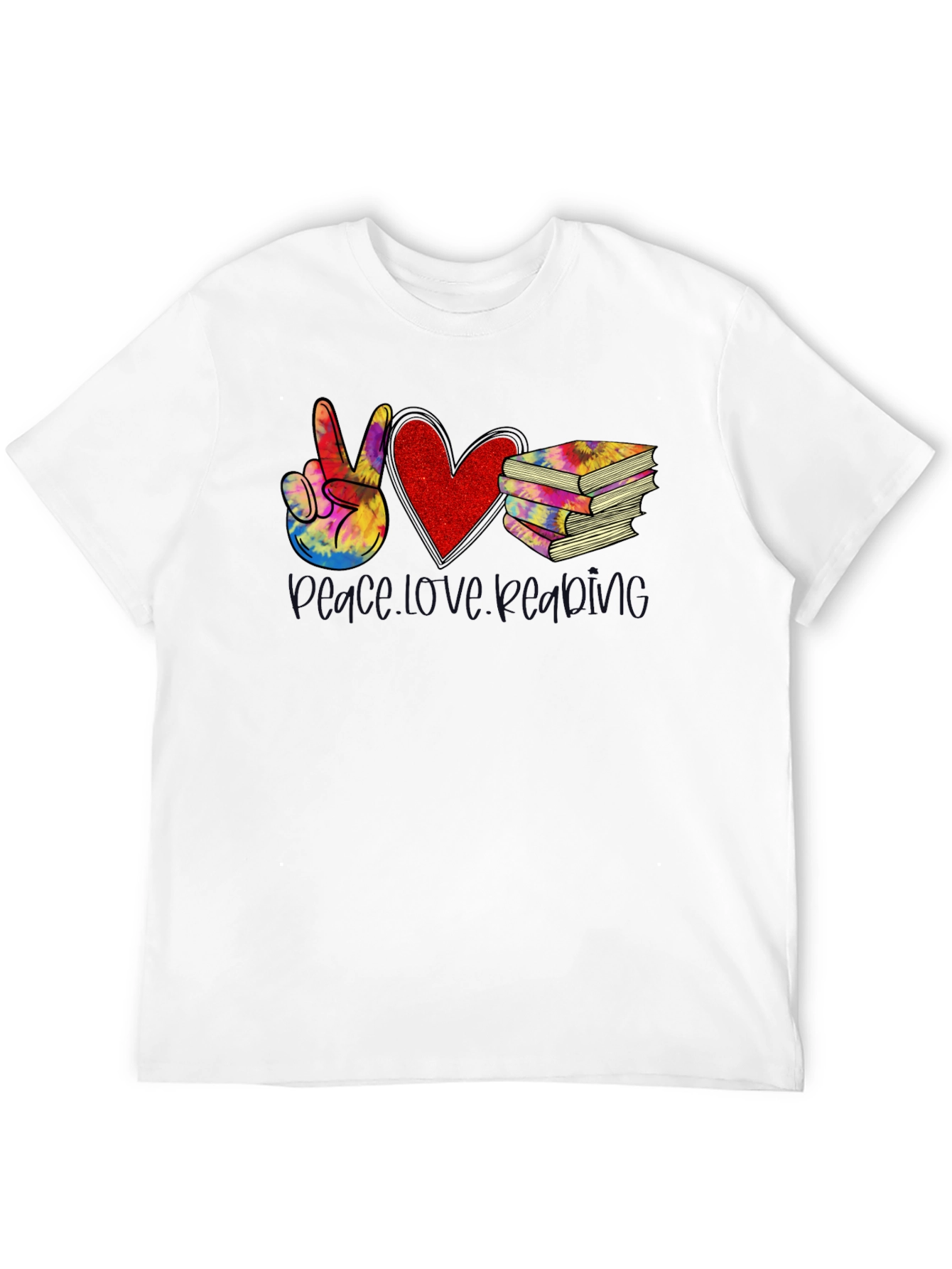 Peace Love Reading T-Shirt