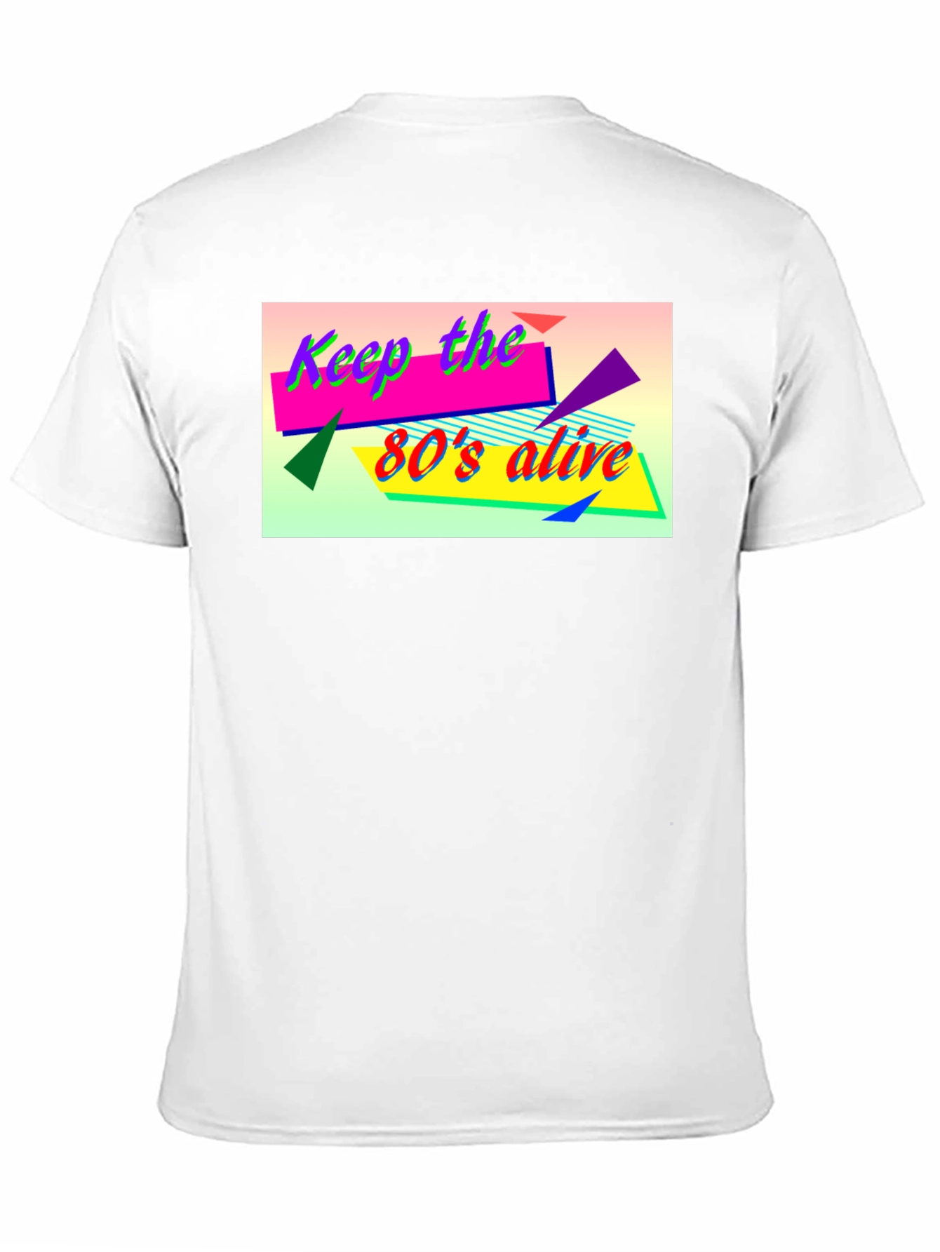Keep the 80s Alive Black T-Shirt