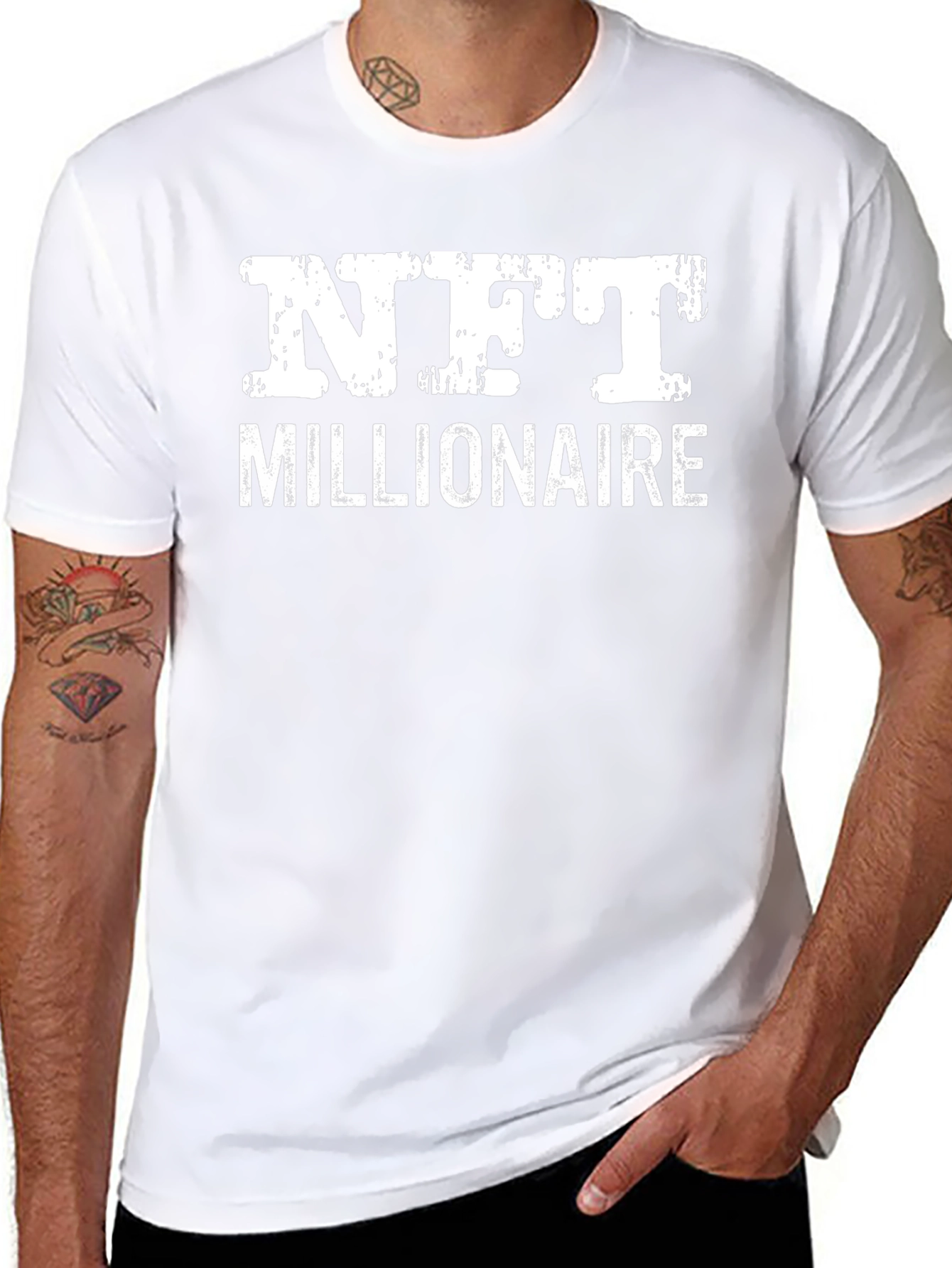 NFT Millionaire Graphic Tee - Crypto Fashion