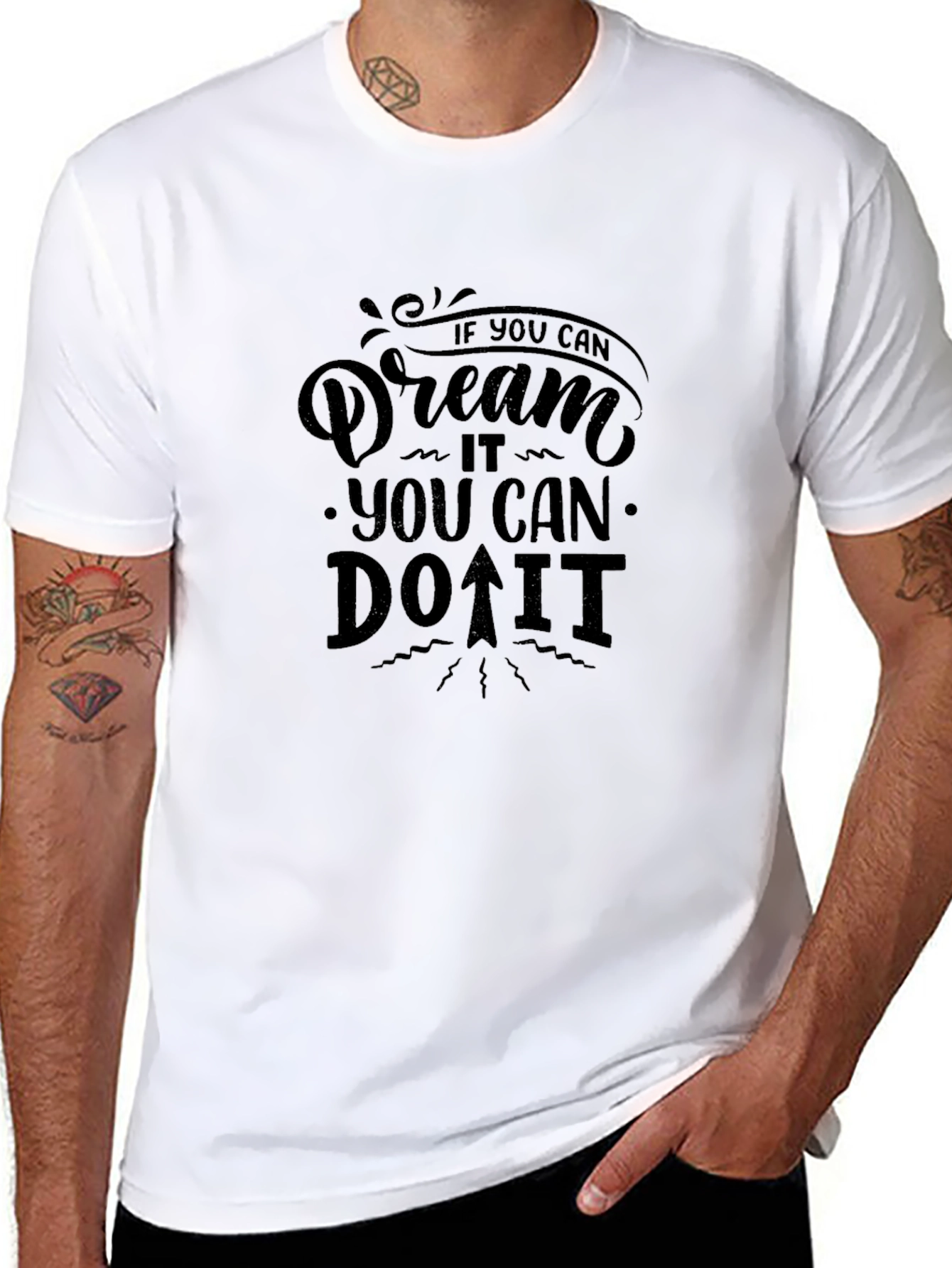 Dream It Do It T-Shirt - Motivational Graphic Tee