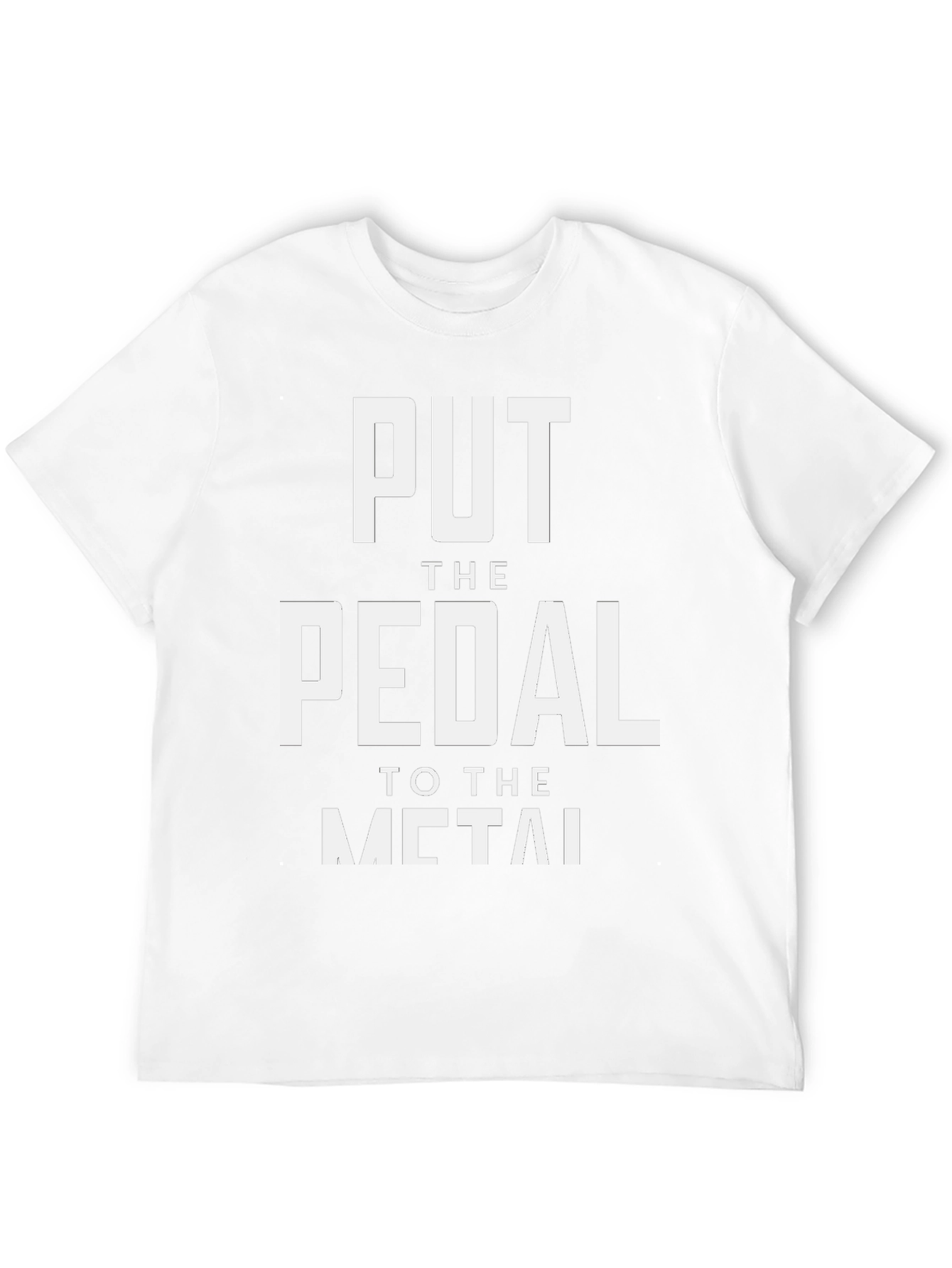 Put The Pedal To The Metal Graphic Tee
