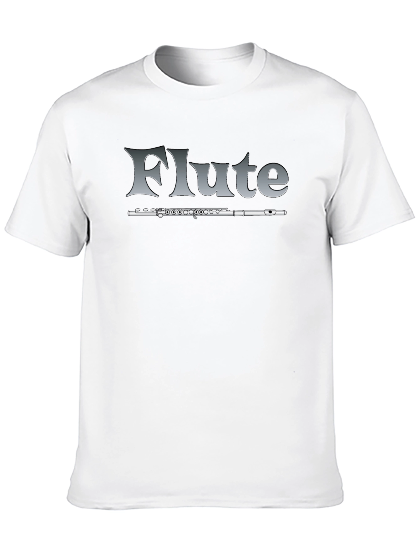 Flute Graphic T-Shirt - Musician Apparel