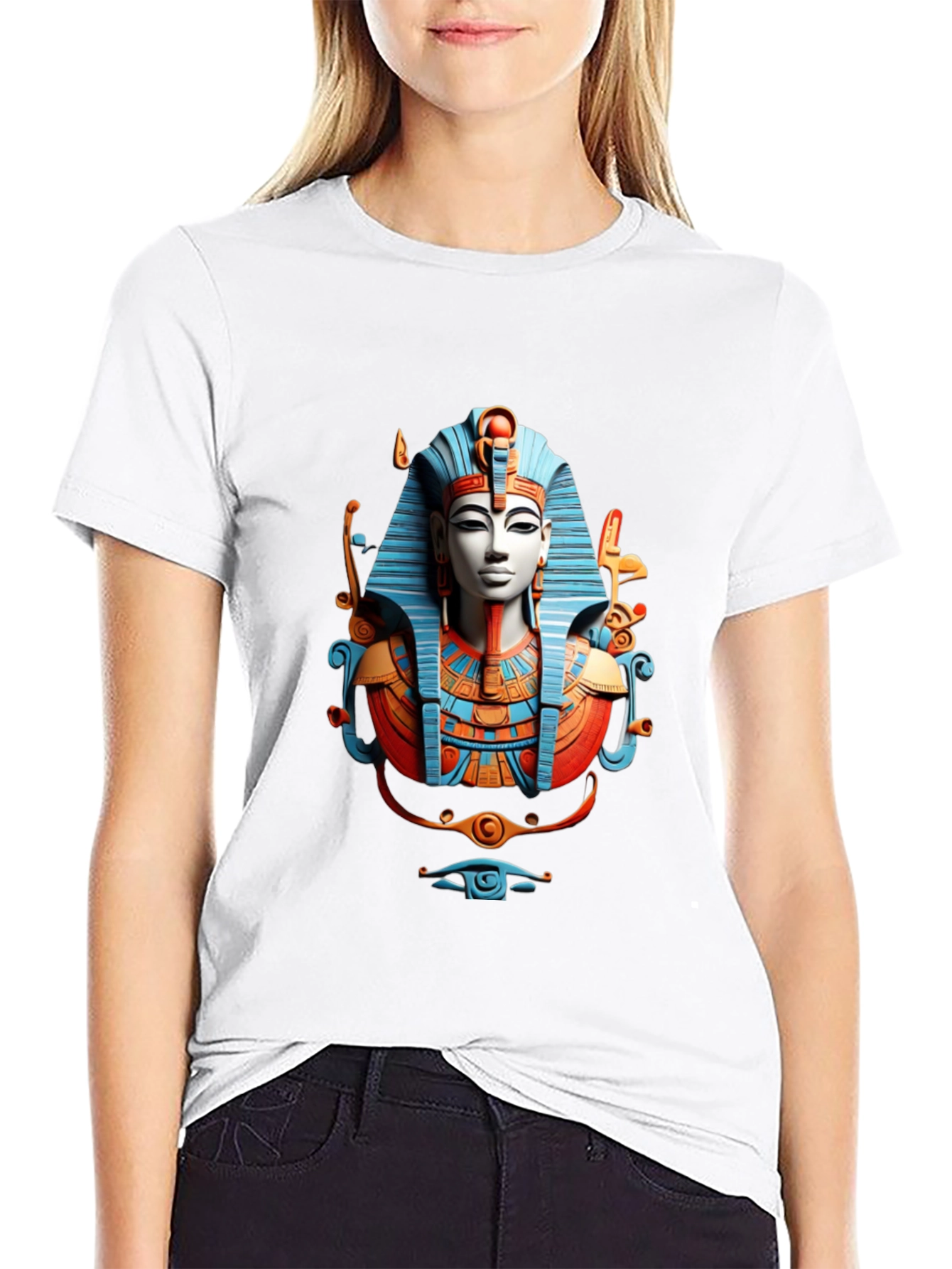 Egyptian Pharaoh Graphic T-Shirt - Unique Design
