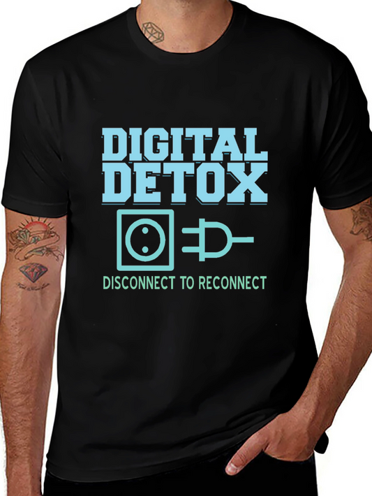 Digital Detox T-Shirt - Disconnect to Reconnect