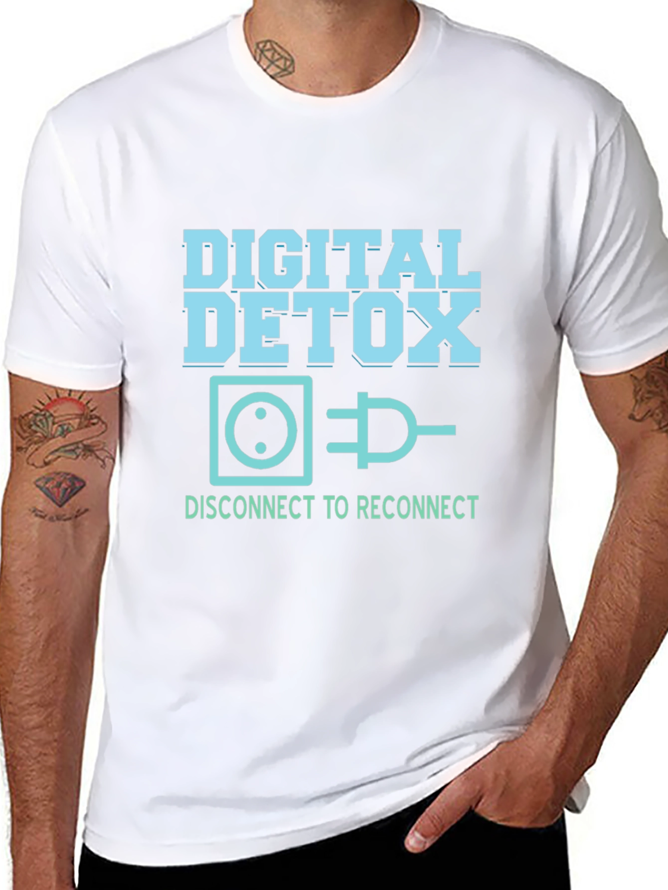 Digital Detox T-Shirt - Disconnect to Reconnect