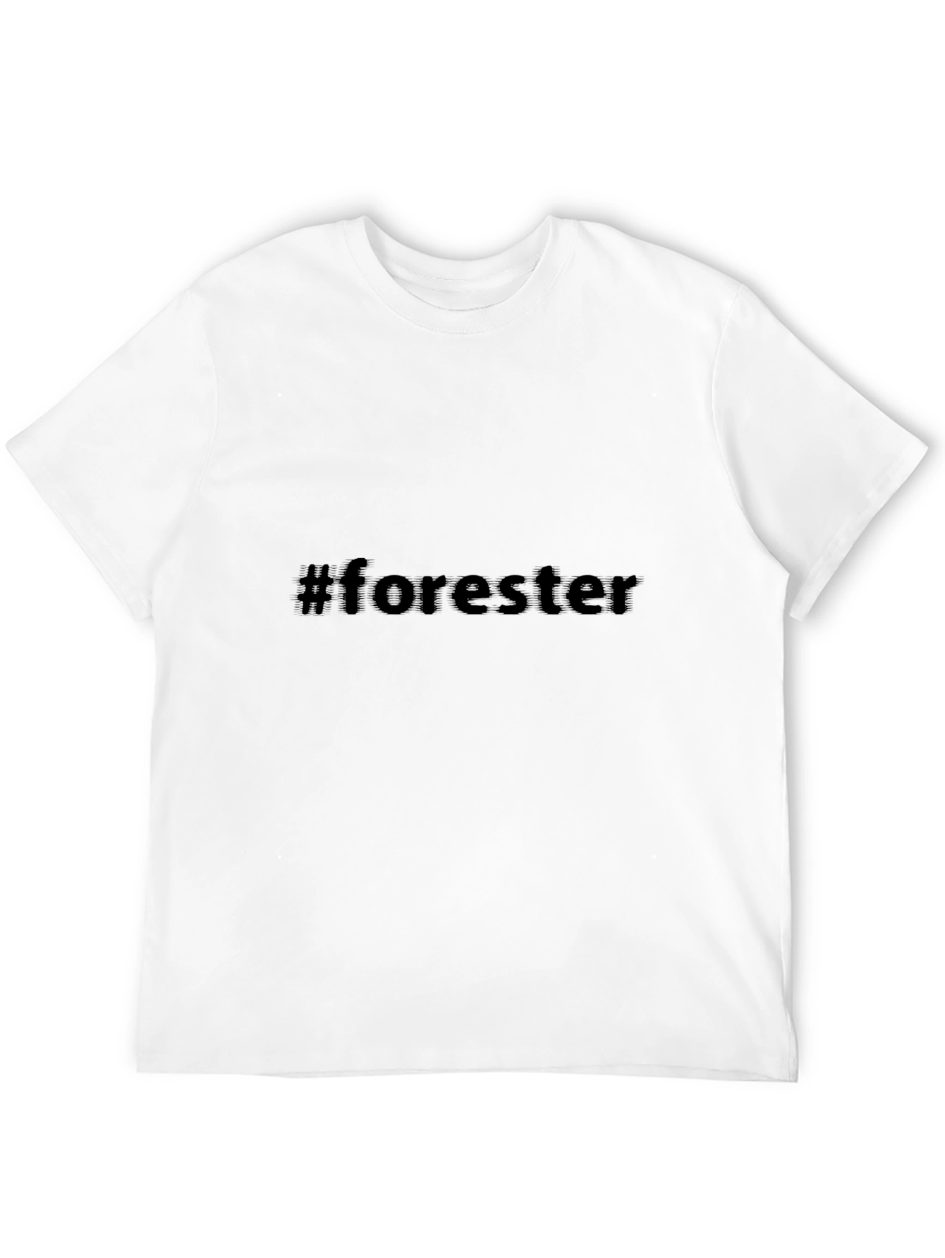 Forester T-Shirt - Black Crew Neck Tee