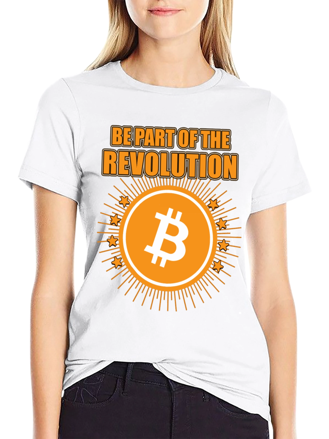 Bitcoin Revolution T-Shirt - Crypto Currency Tee