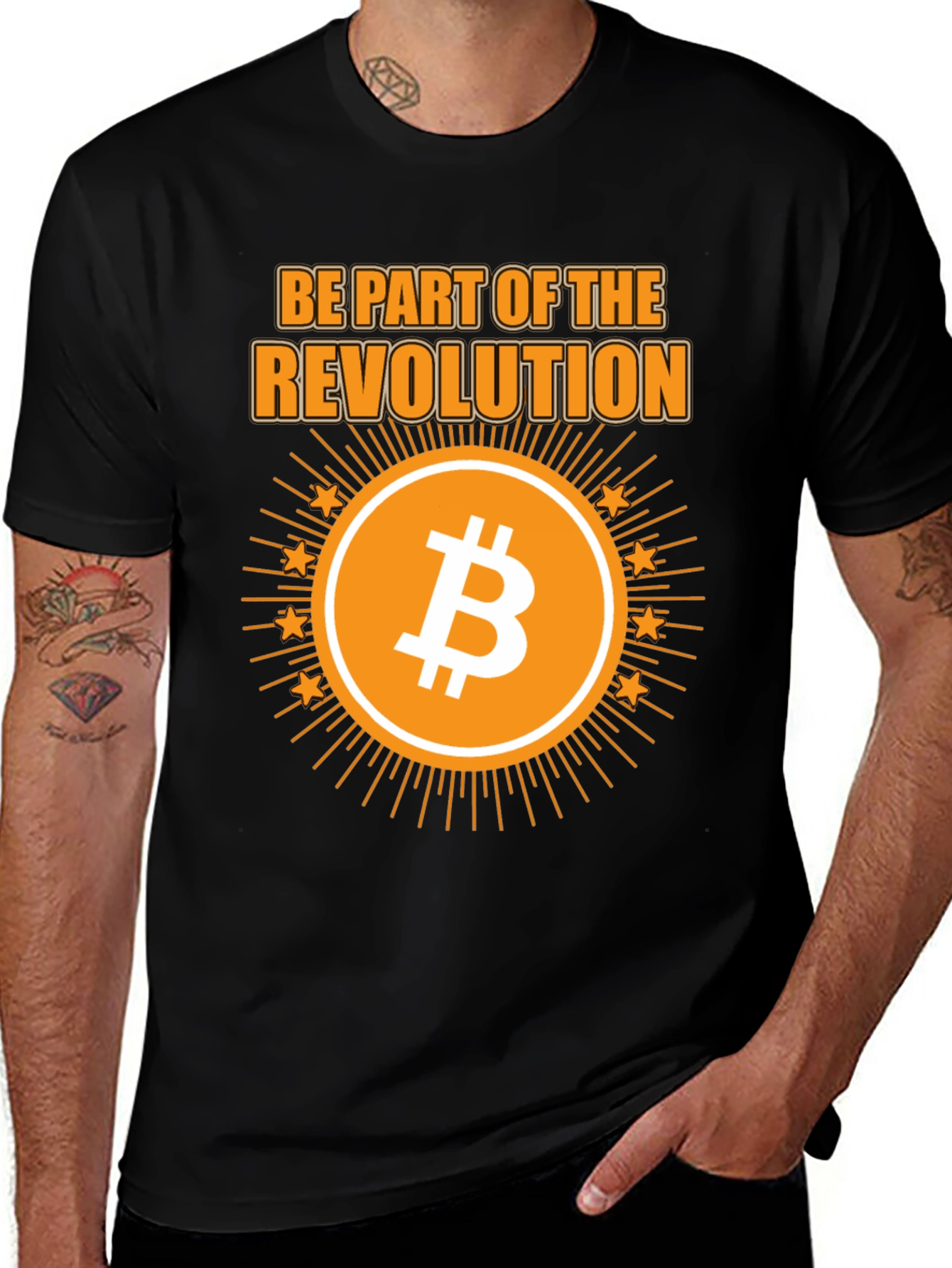 Bitcoin Revolution T-Shirt - Crypto Currency Tee